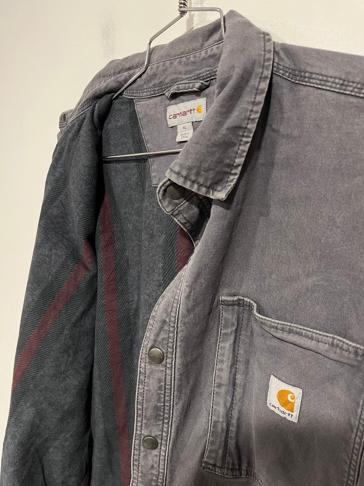 Giacca camicia Carhartt flannel lined (H301)