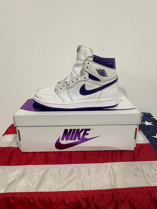 Jordan 1 Retro high court purple W