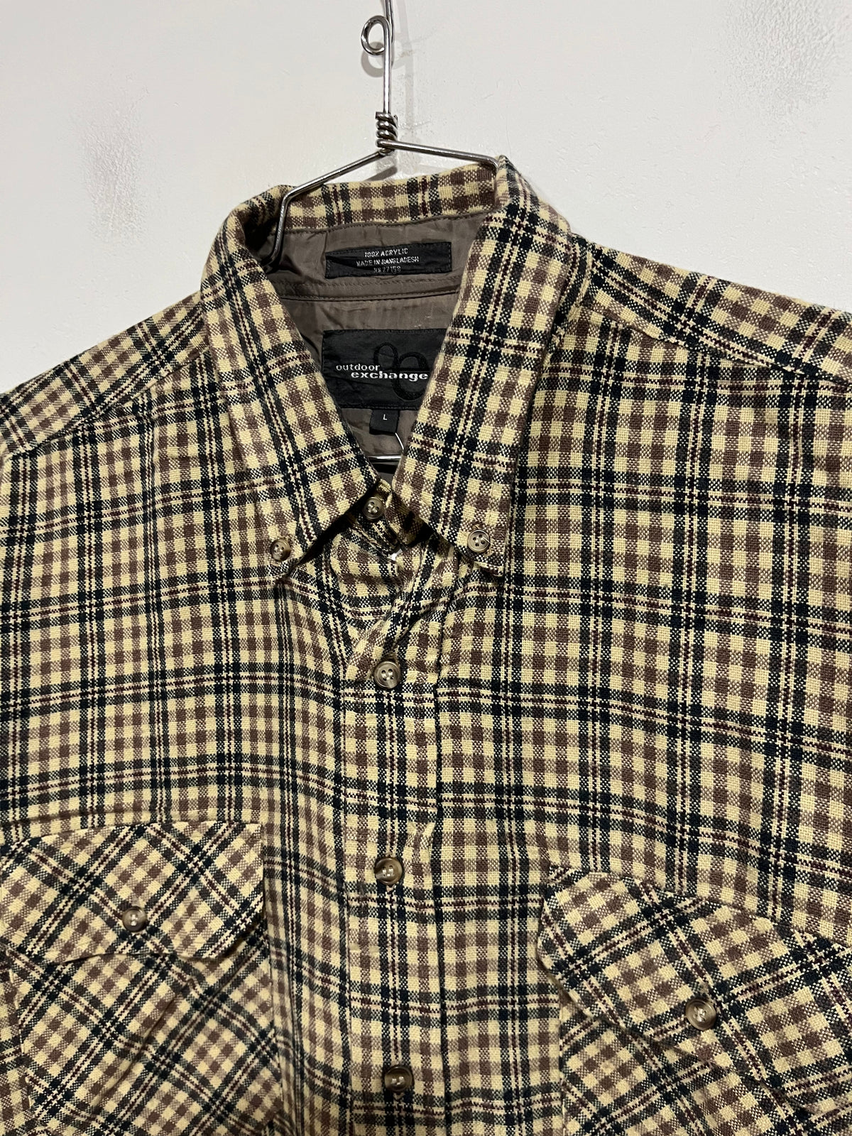 Camicia in flanella outdoor exchange (H310)