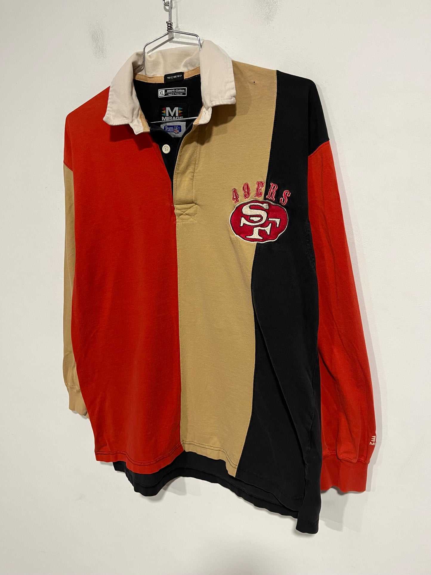 Rarissima polo Mirage NFL San Francisco 49ers (F826)