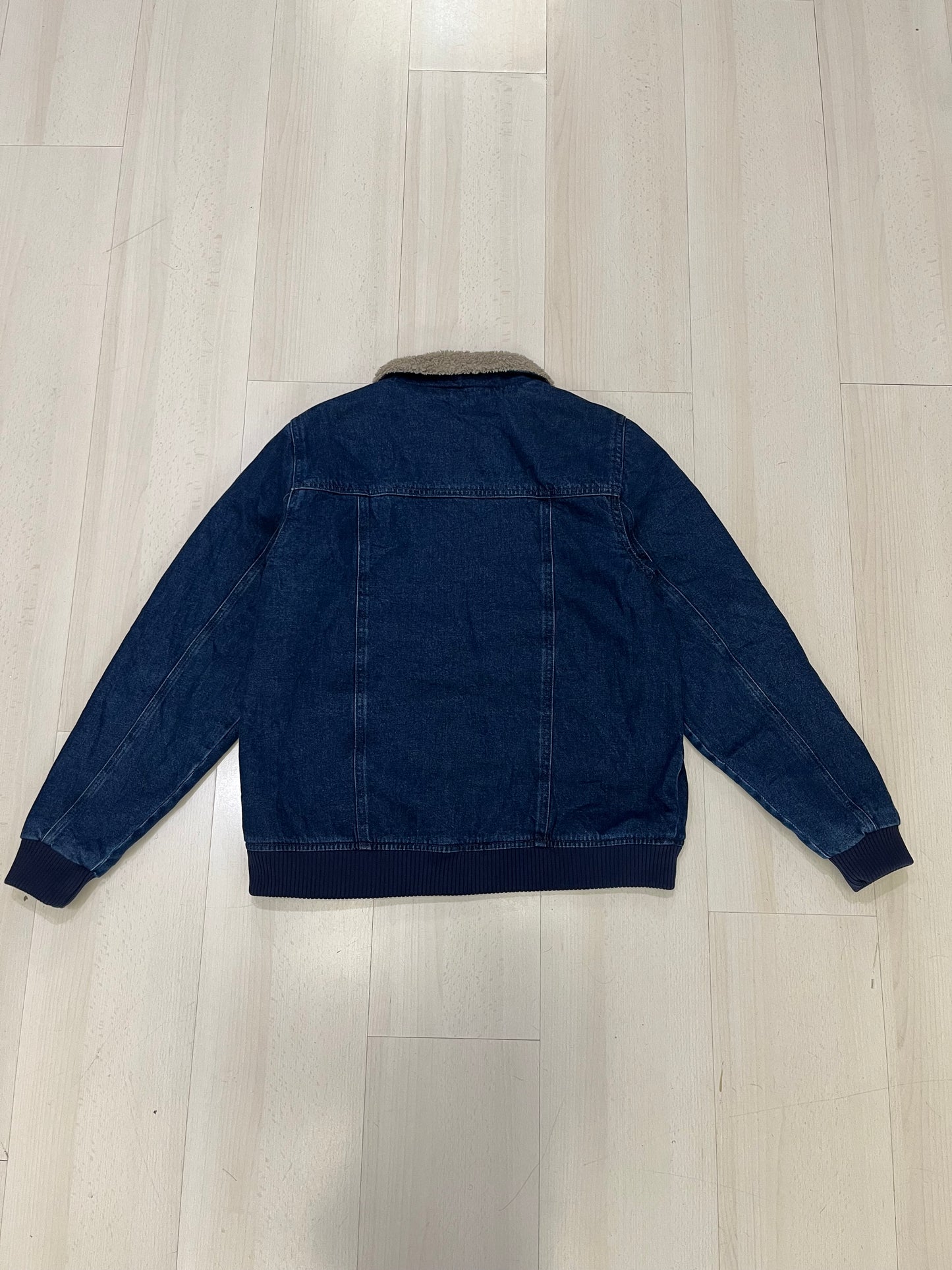 Giubbotto Carhartt in jeans con sherpa interno (G900)