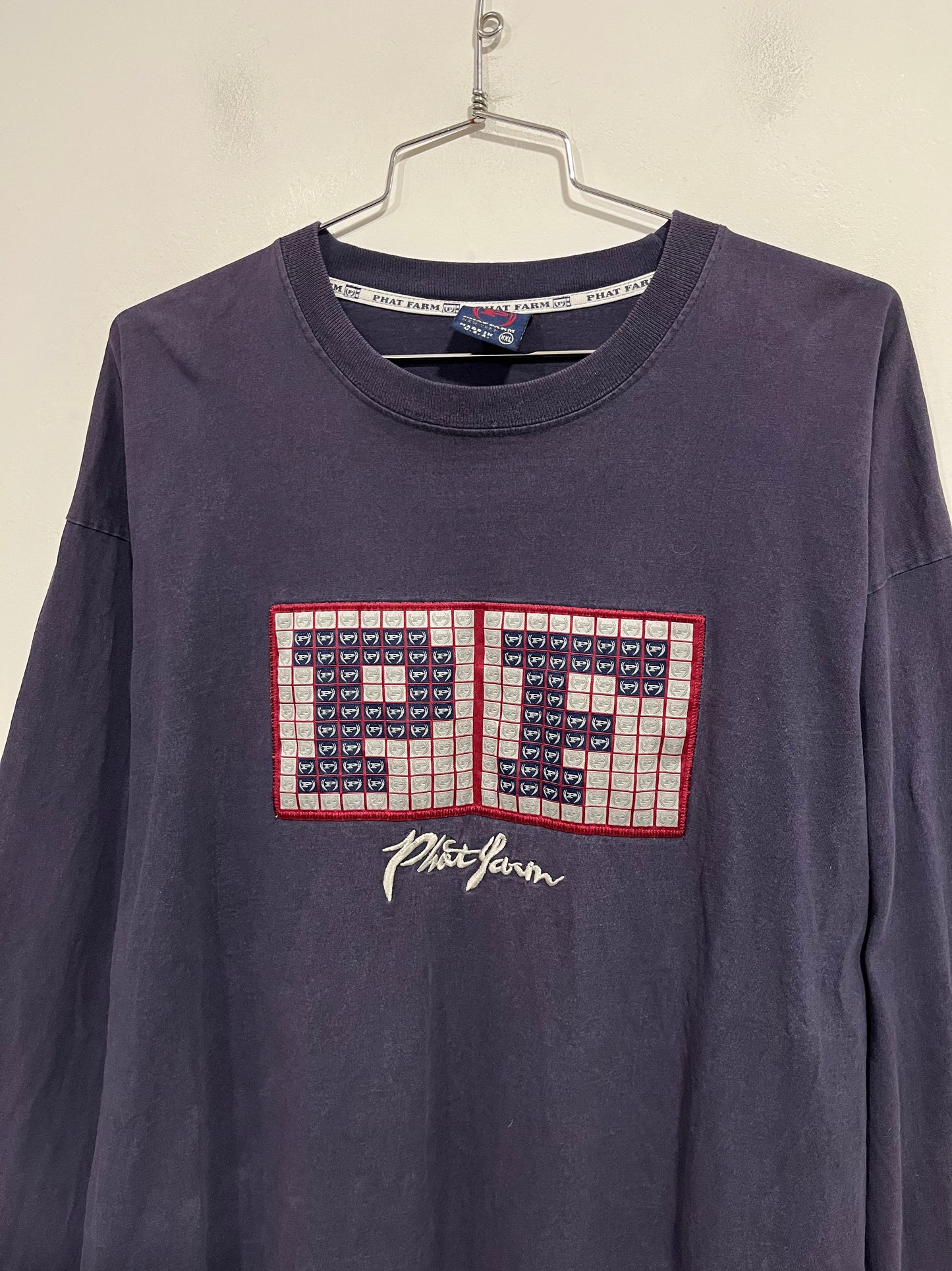 T shirt maniche lunghe Phat Farm hip hop (H214)