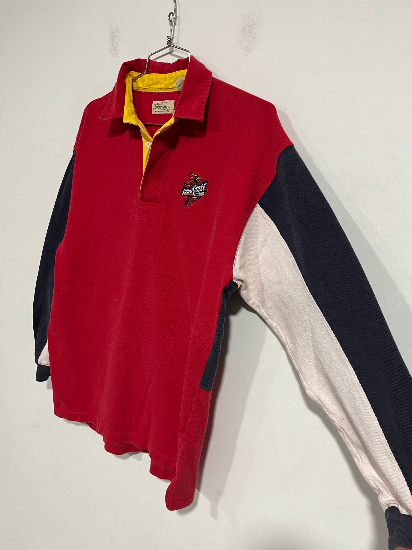 Rara polo anni 90 St. John’s bay ncaa Iowa state Cyclones (F825)