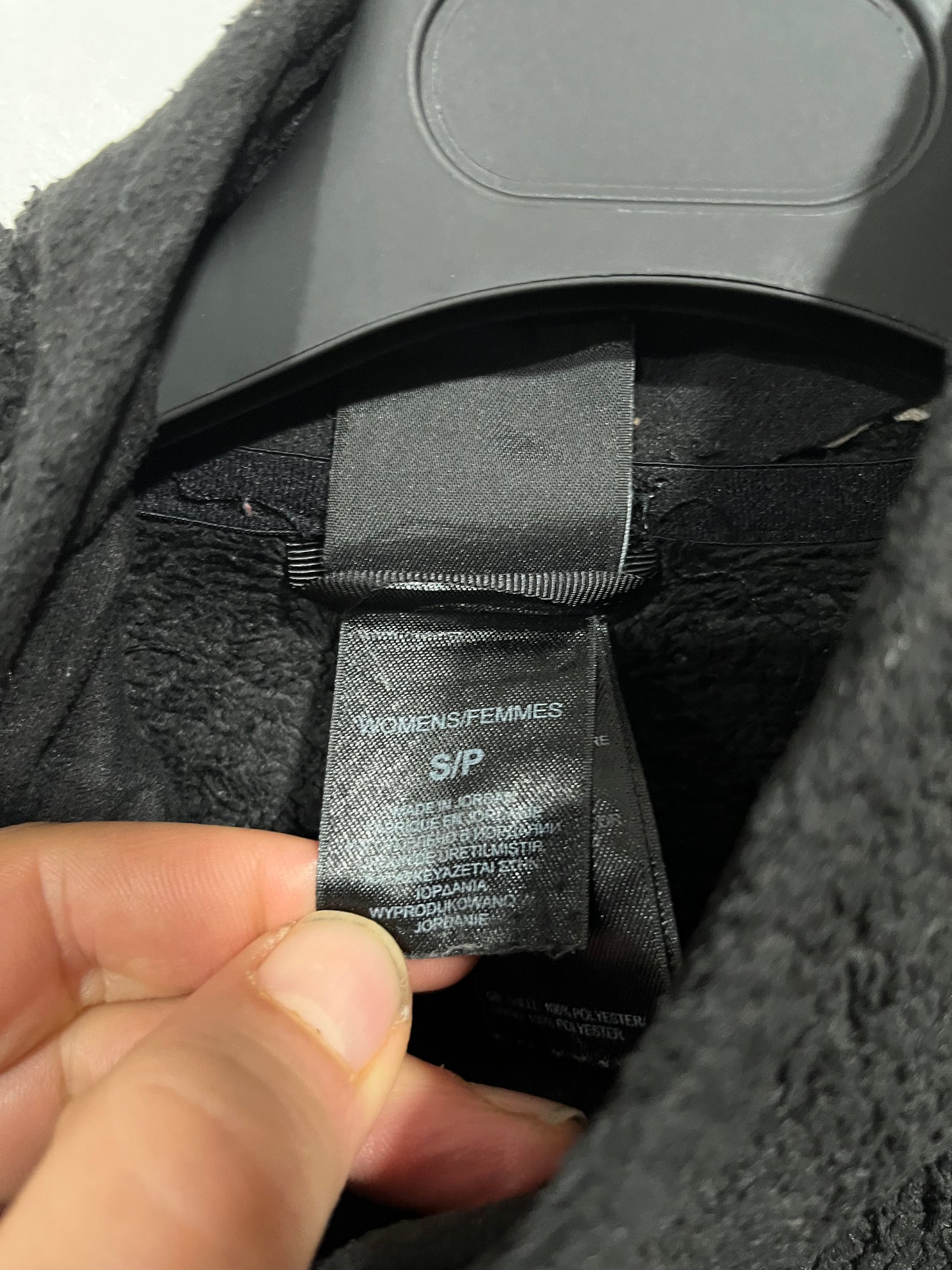 Pile The North face nero (G711)