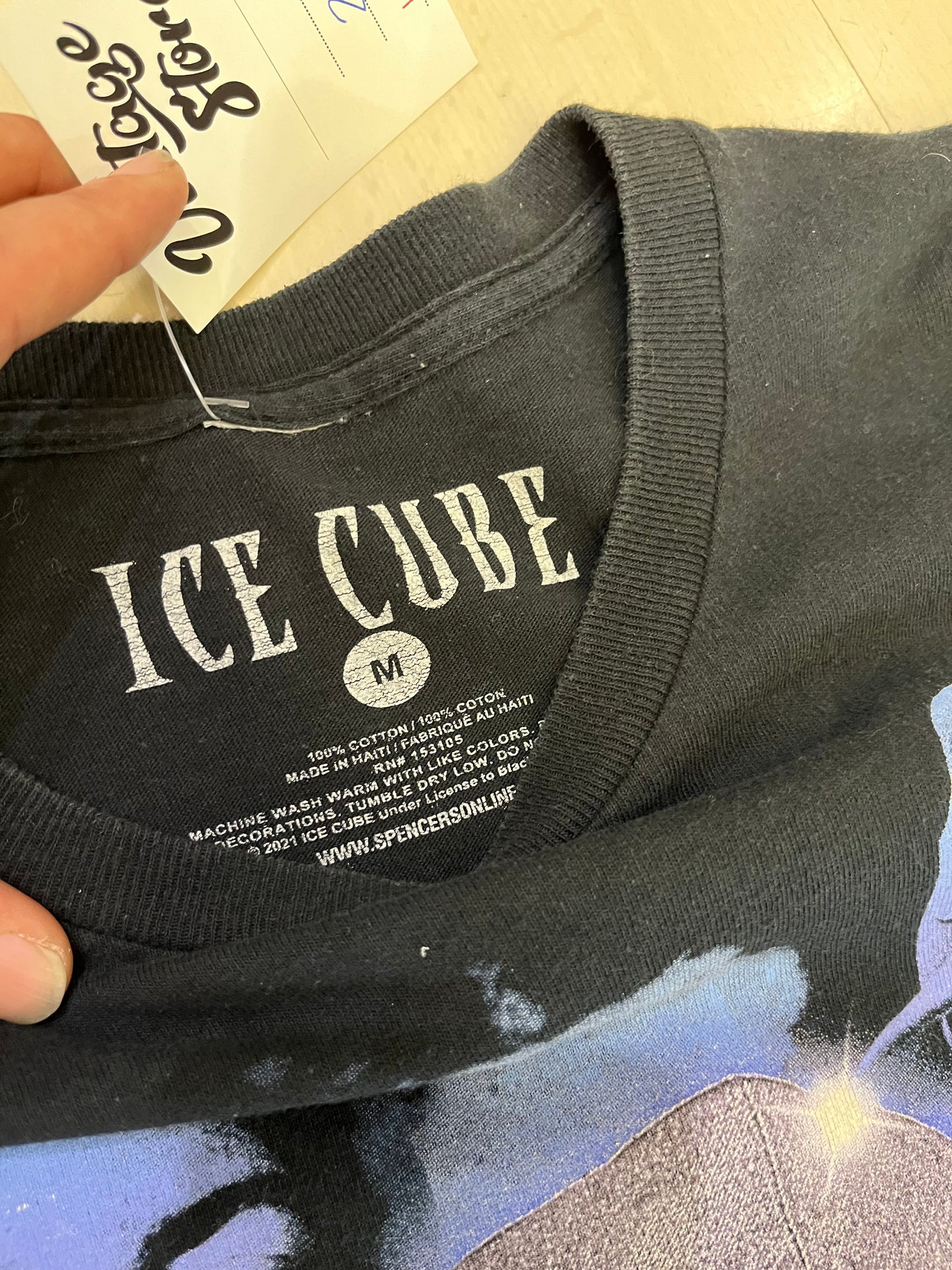T shirt concert Ice Cube (H129)