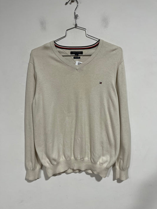 Maglioncino Tommy Hilfiger bianco (H081)