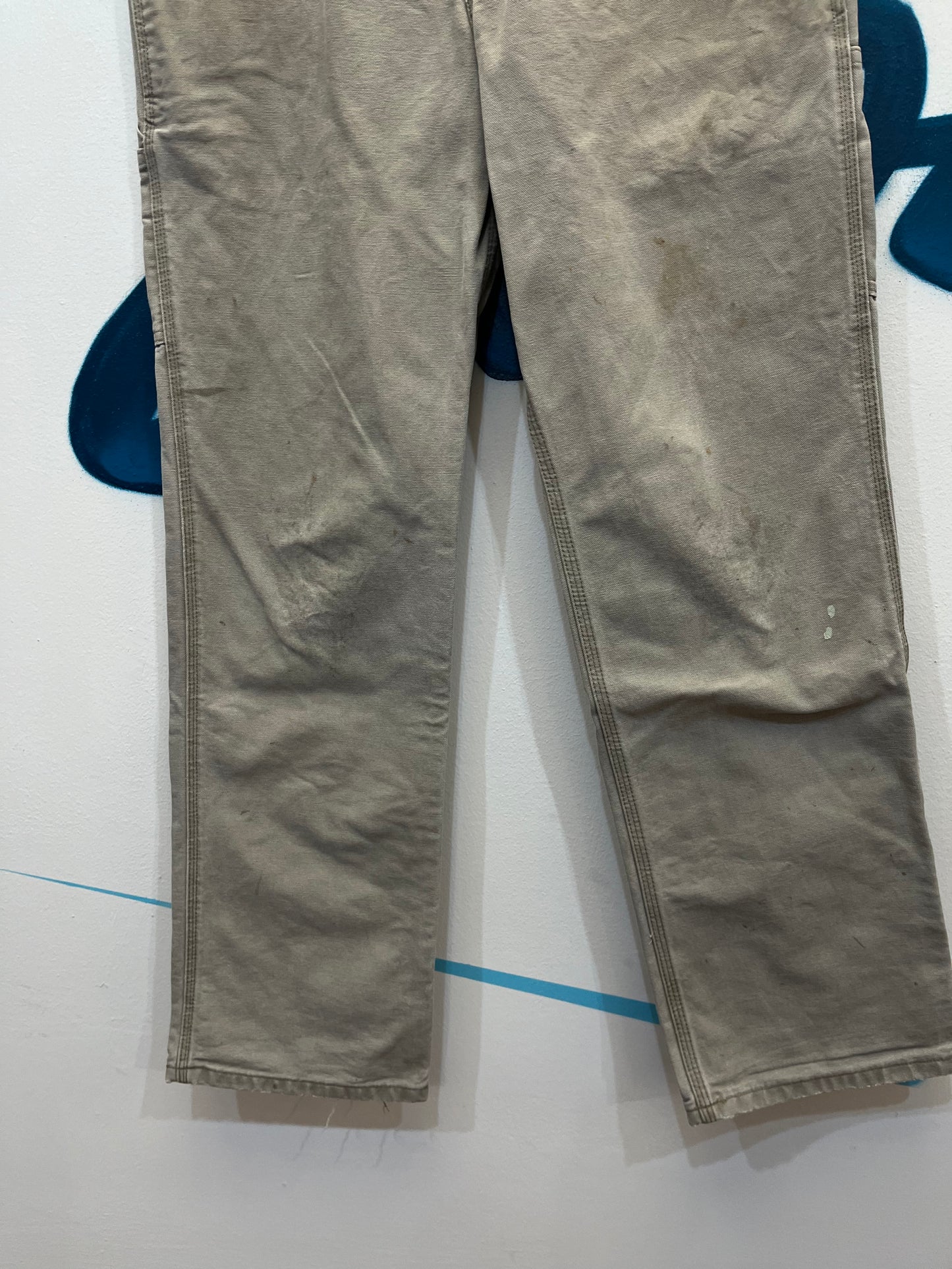 Jeans Carhartt single knee grigio chiaro (F248)