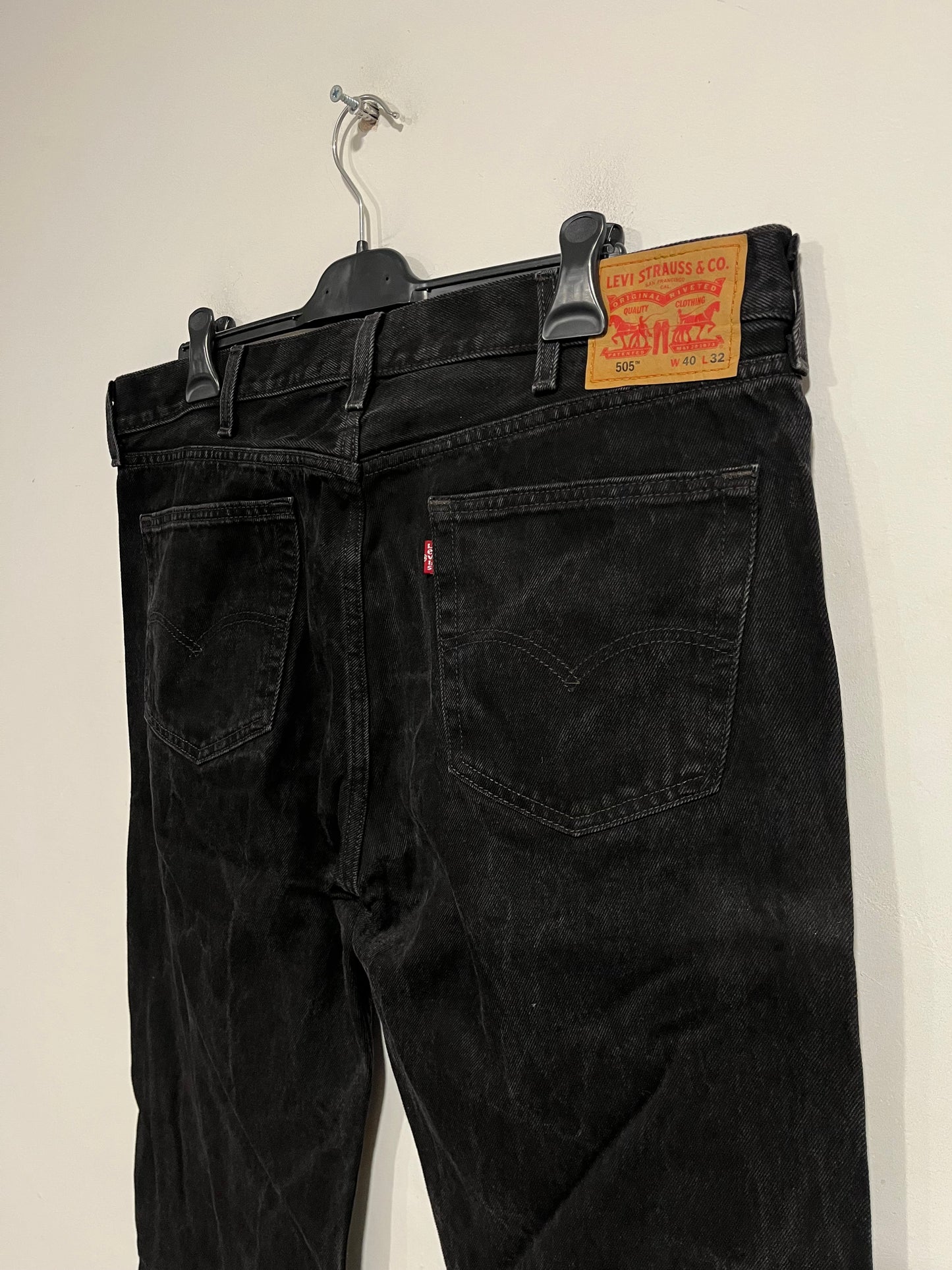 Jeans Levis 505 nero (G757)