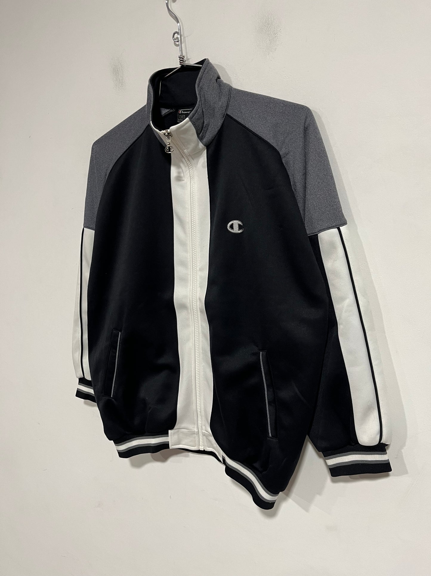 Felpa con zip Champion USA anni 90 (G247)