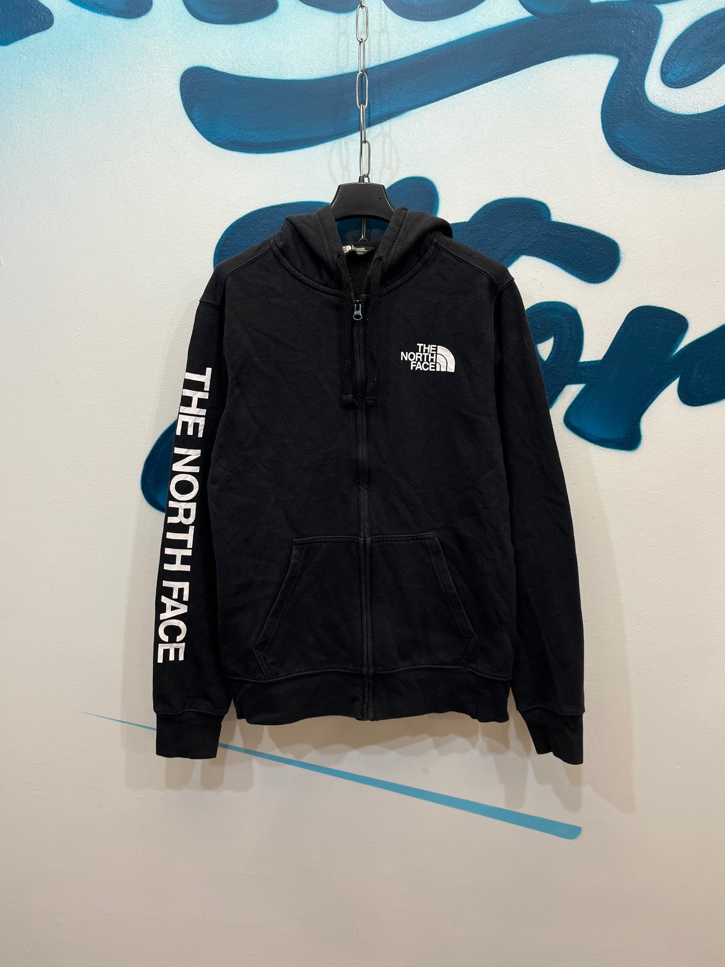 Felpa con zip The North face uomo (F462)