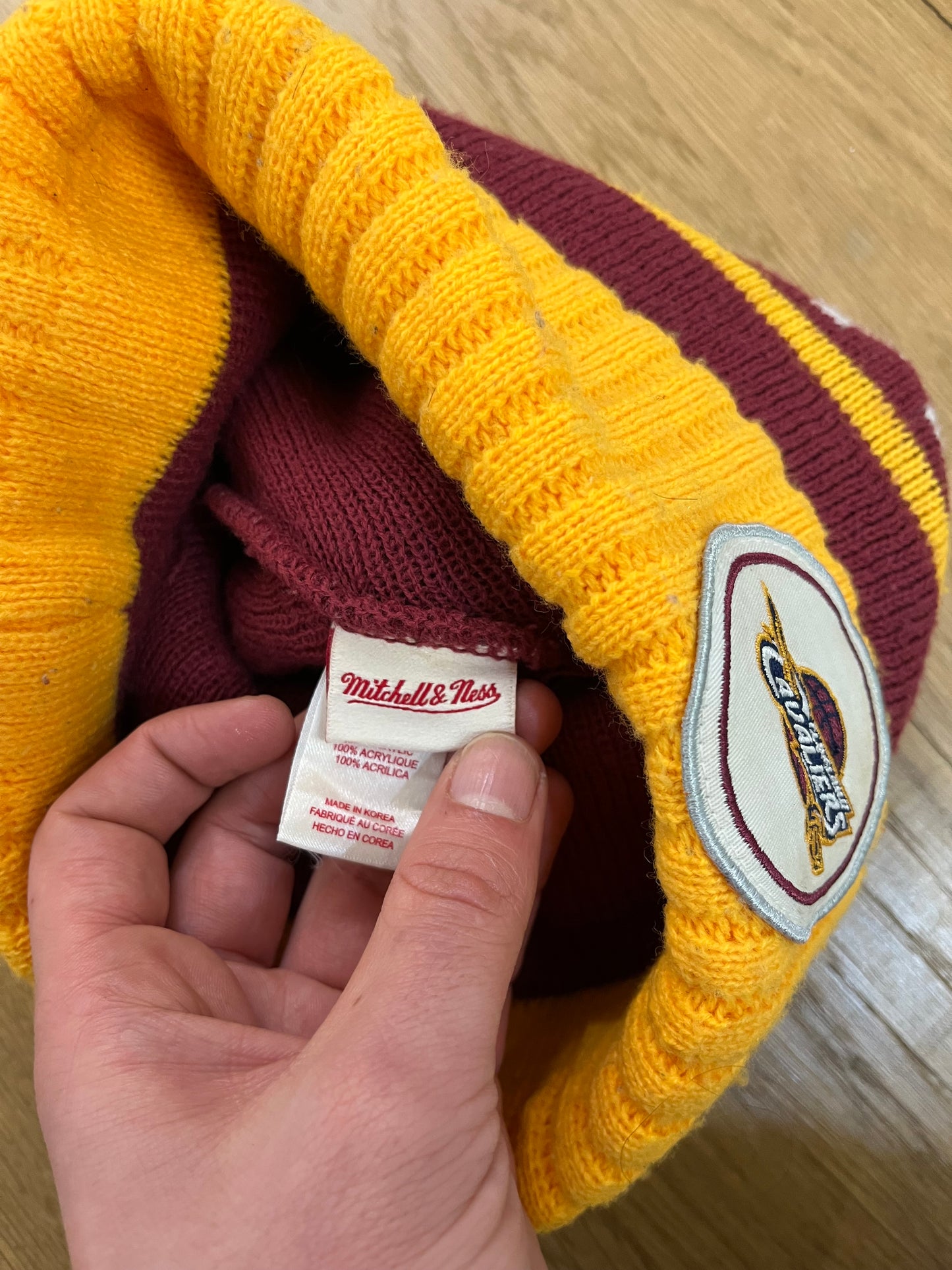 Berretto invernale Mitchell & Ness NBA Cavaliers (G822)