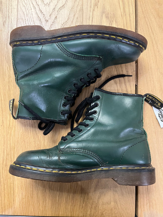 Stivaletti Dr Martens 1460 verdi (H000)