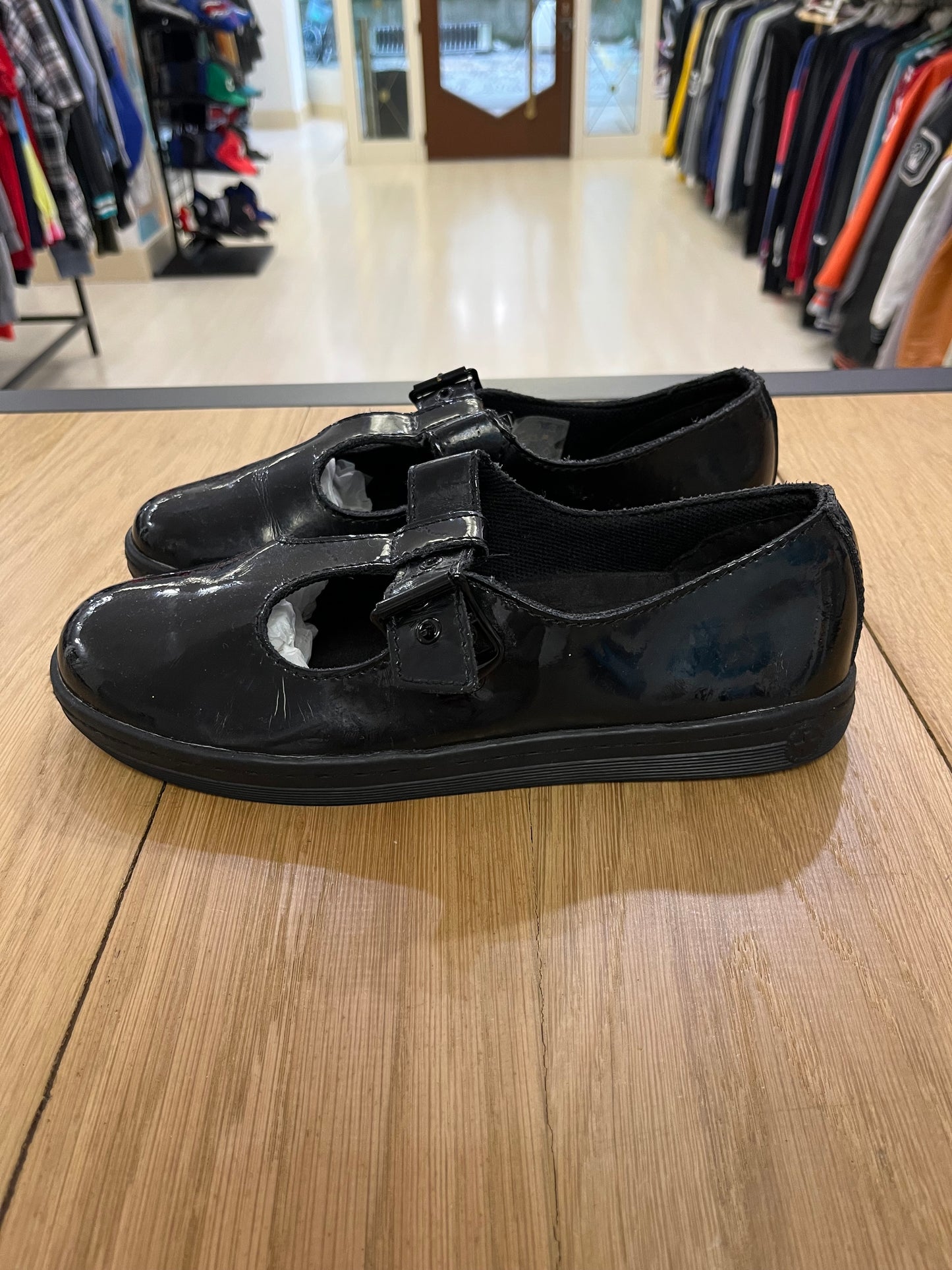 Ballerine Dr Martens Woolwich nere (G671)