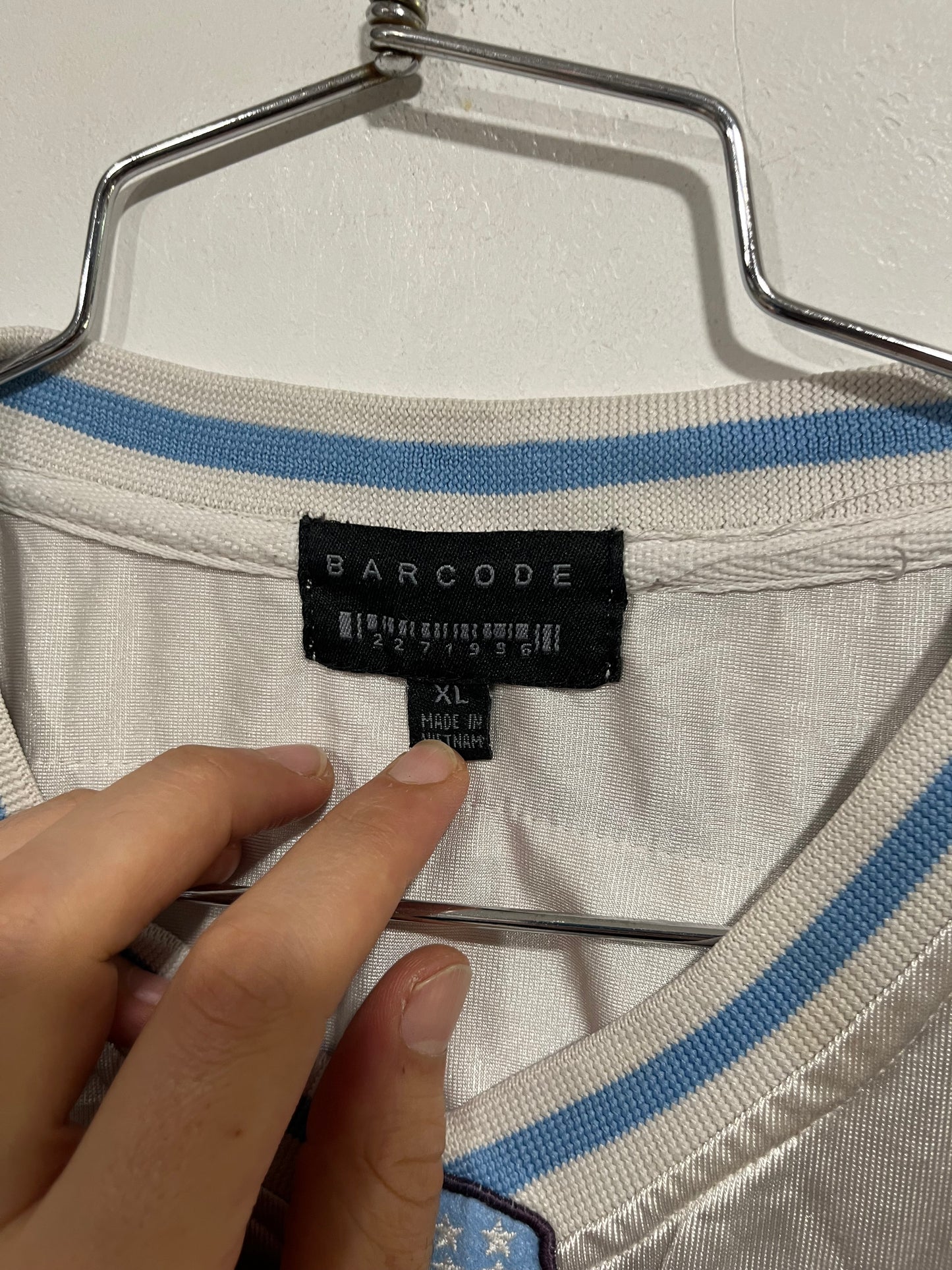 Maglia football Barcode (H236)