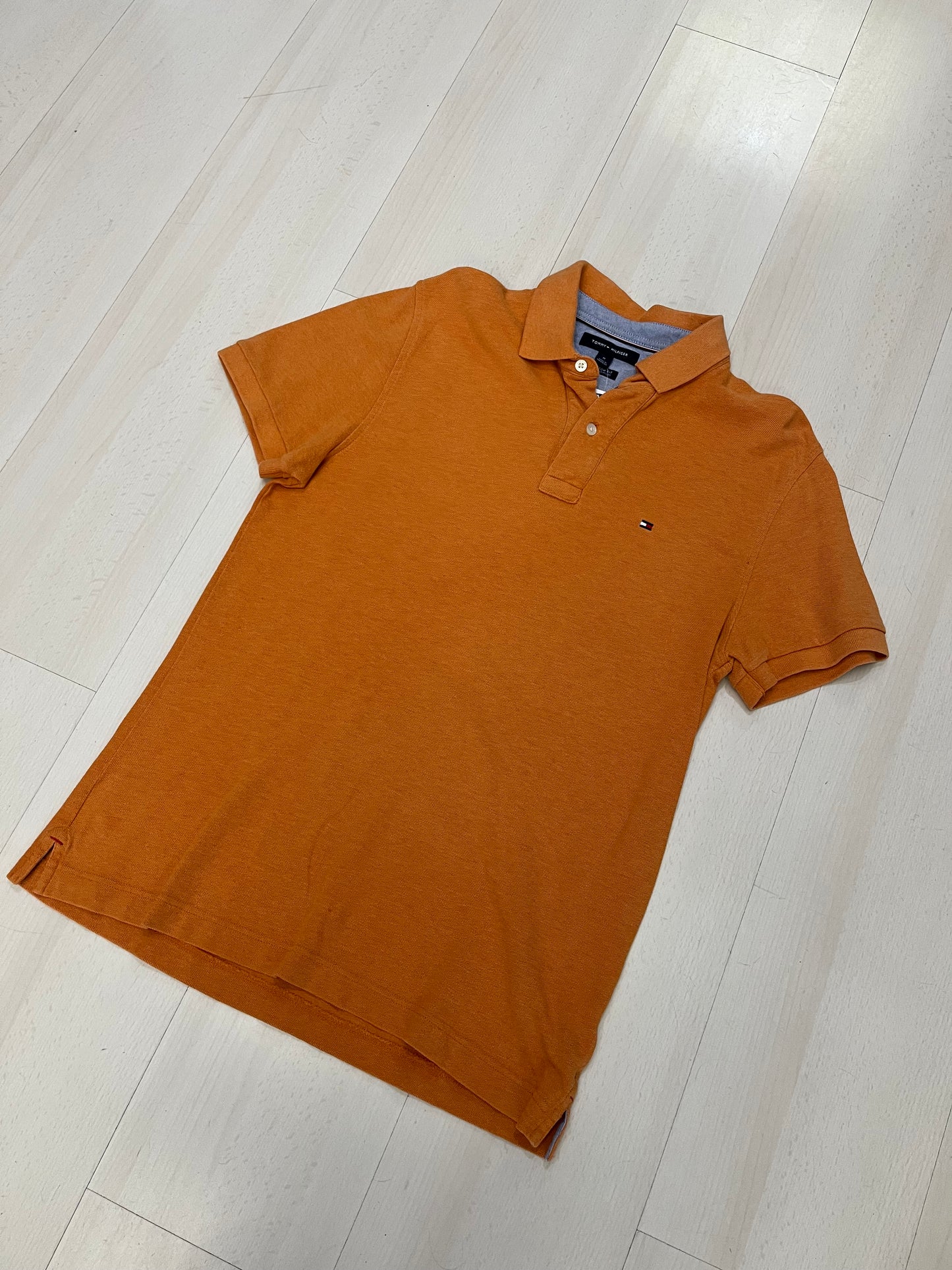 Polo Tommy Hilfiger arancione (H126)