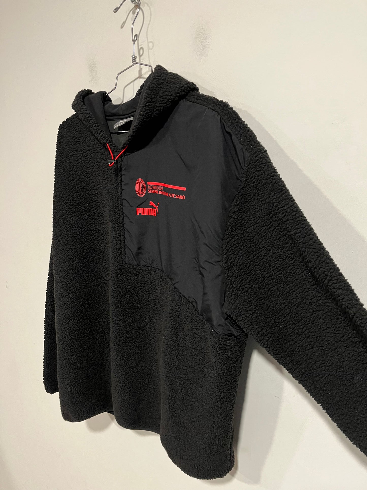 Felpa in Pile Puma official AC Milan calcio (G901)