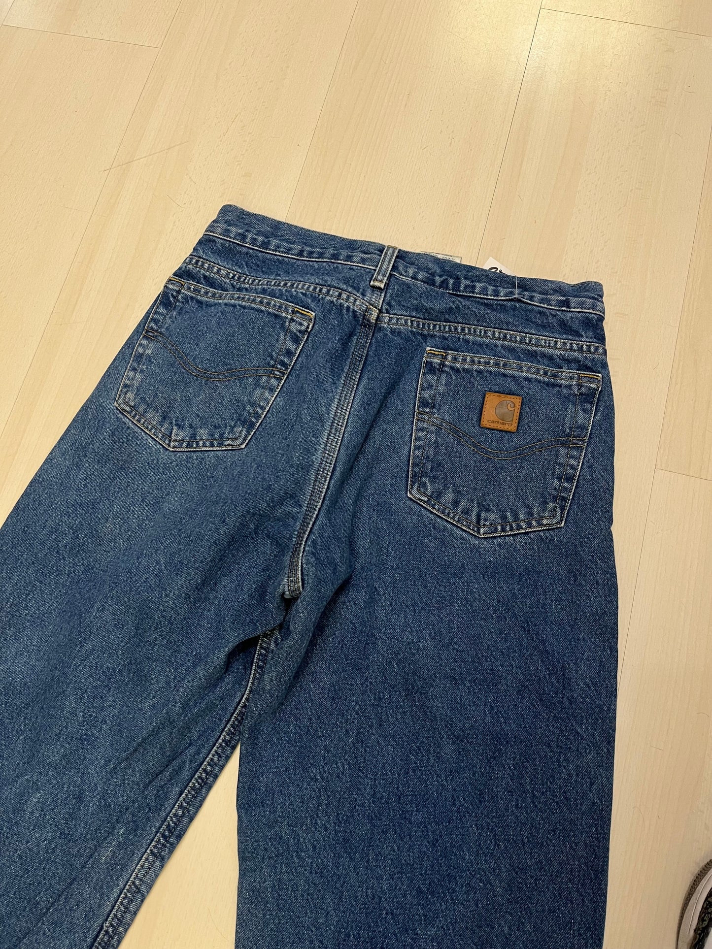 Jeans Carhartt workwear flannel lined (G942)