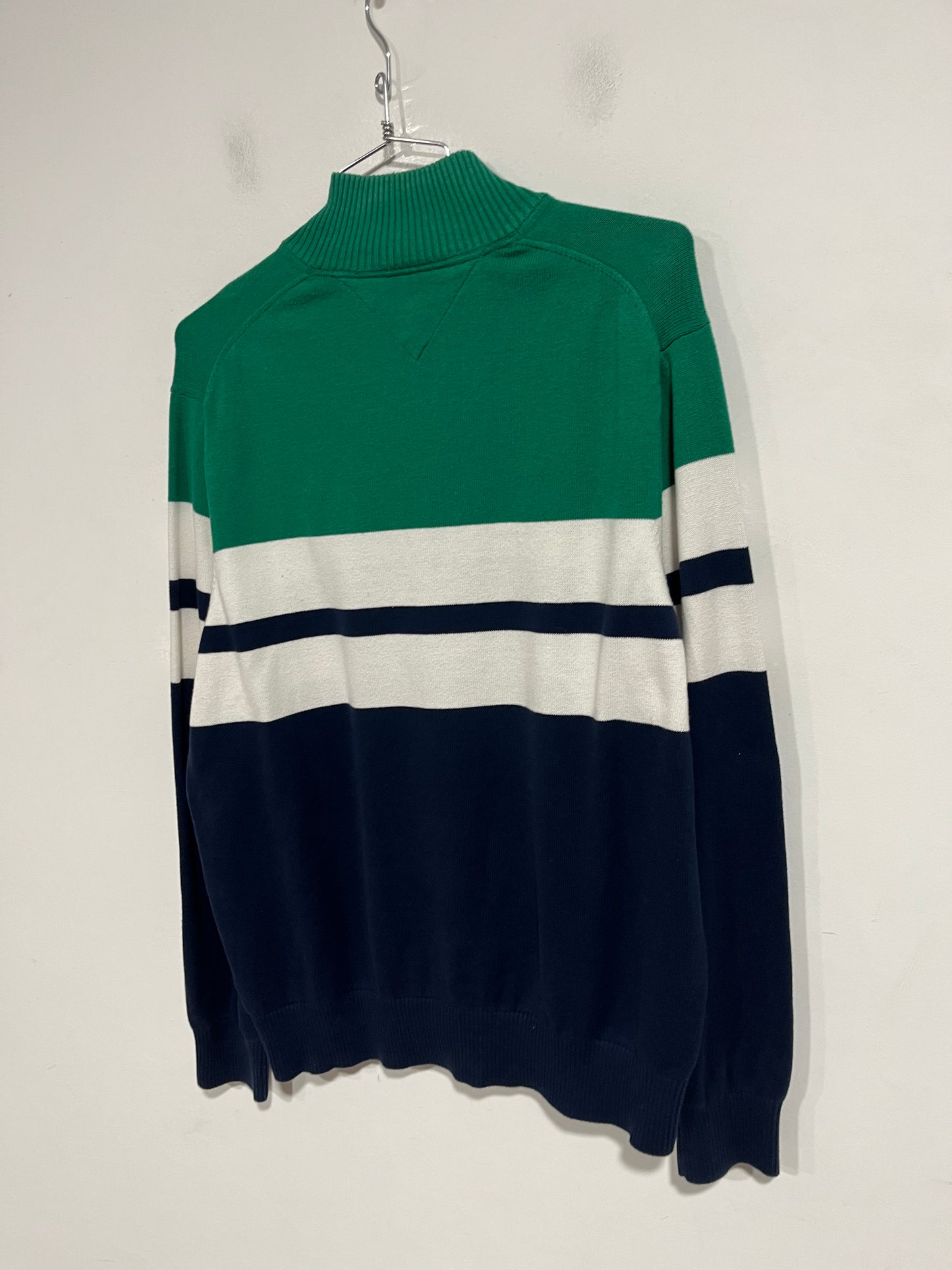 Maglioncino cotone Tommy Hilfiger Quarter zip (H091)