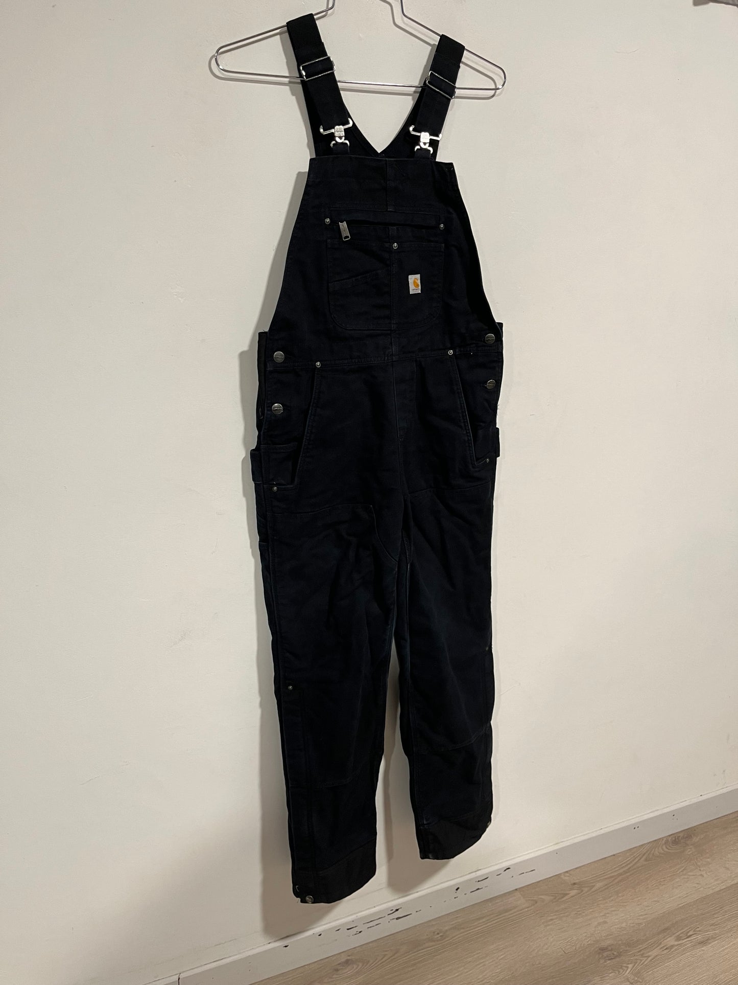 Salopette Carhartt overall workwear black (F924)