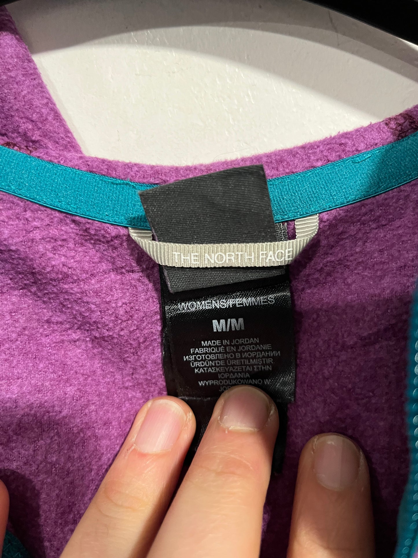 Pile the north face fleece viola (F781)