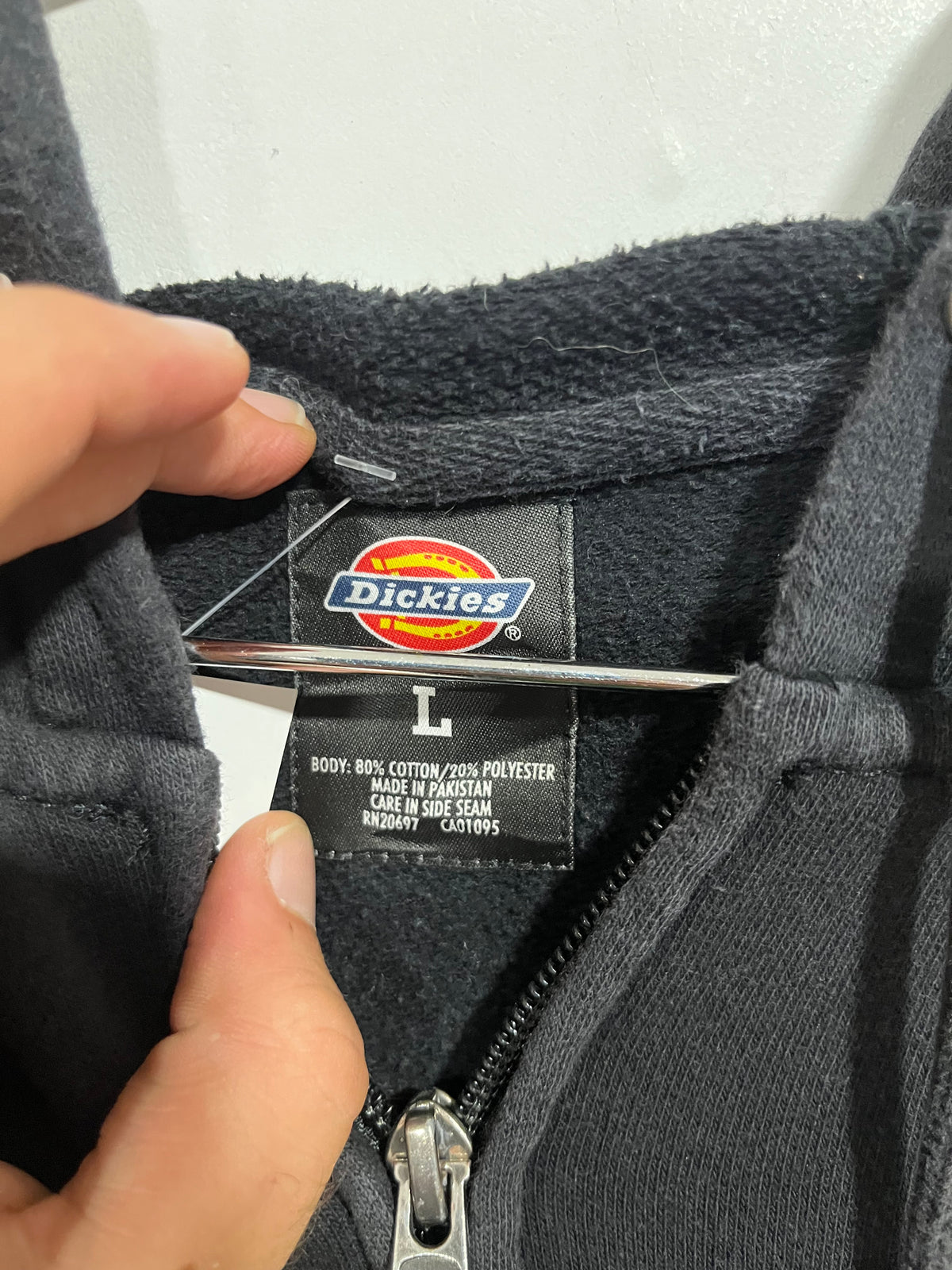 Felpa Dickies con zip (H290)