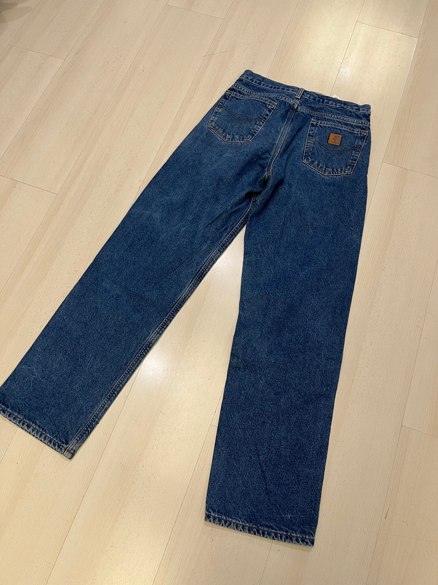 Jeans Carhartt workwear flannel lined (G942)