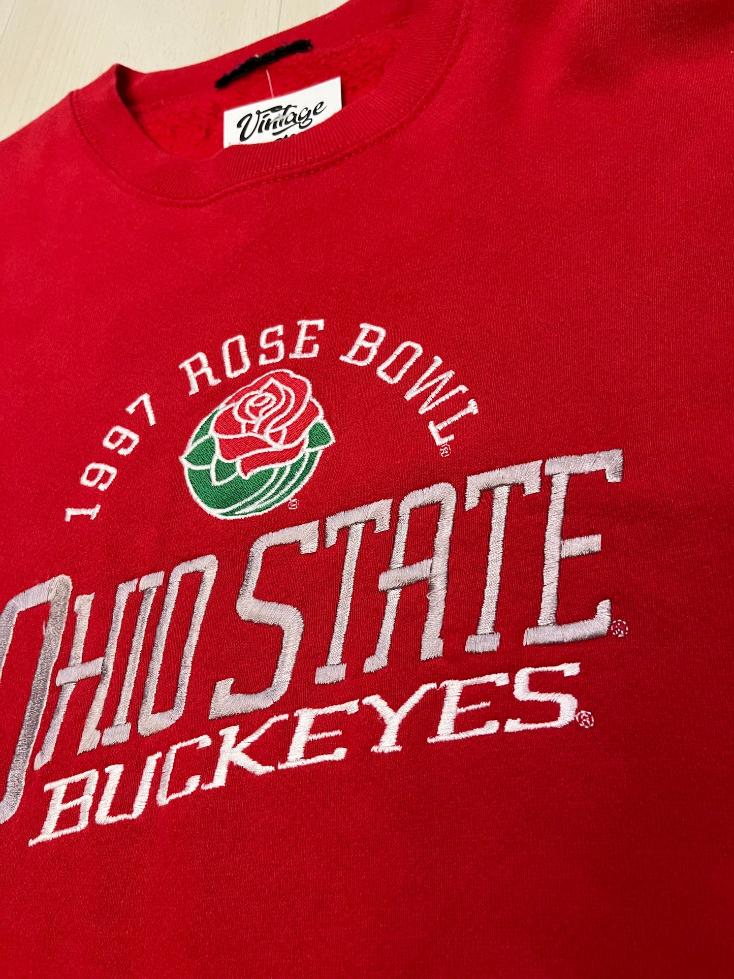 Rara felpa NCAA 1997 vintage Ohio State Buckeyes (H043)