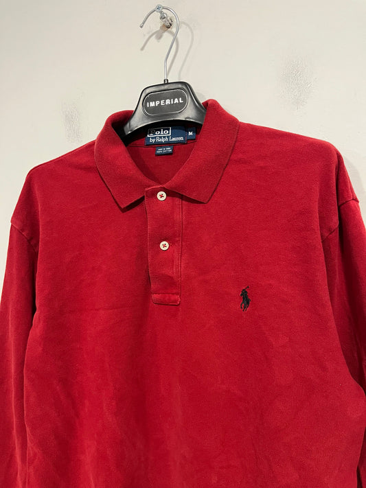 Polo Ralph Lauren manica lunga rossa (F523)