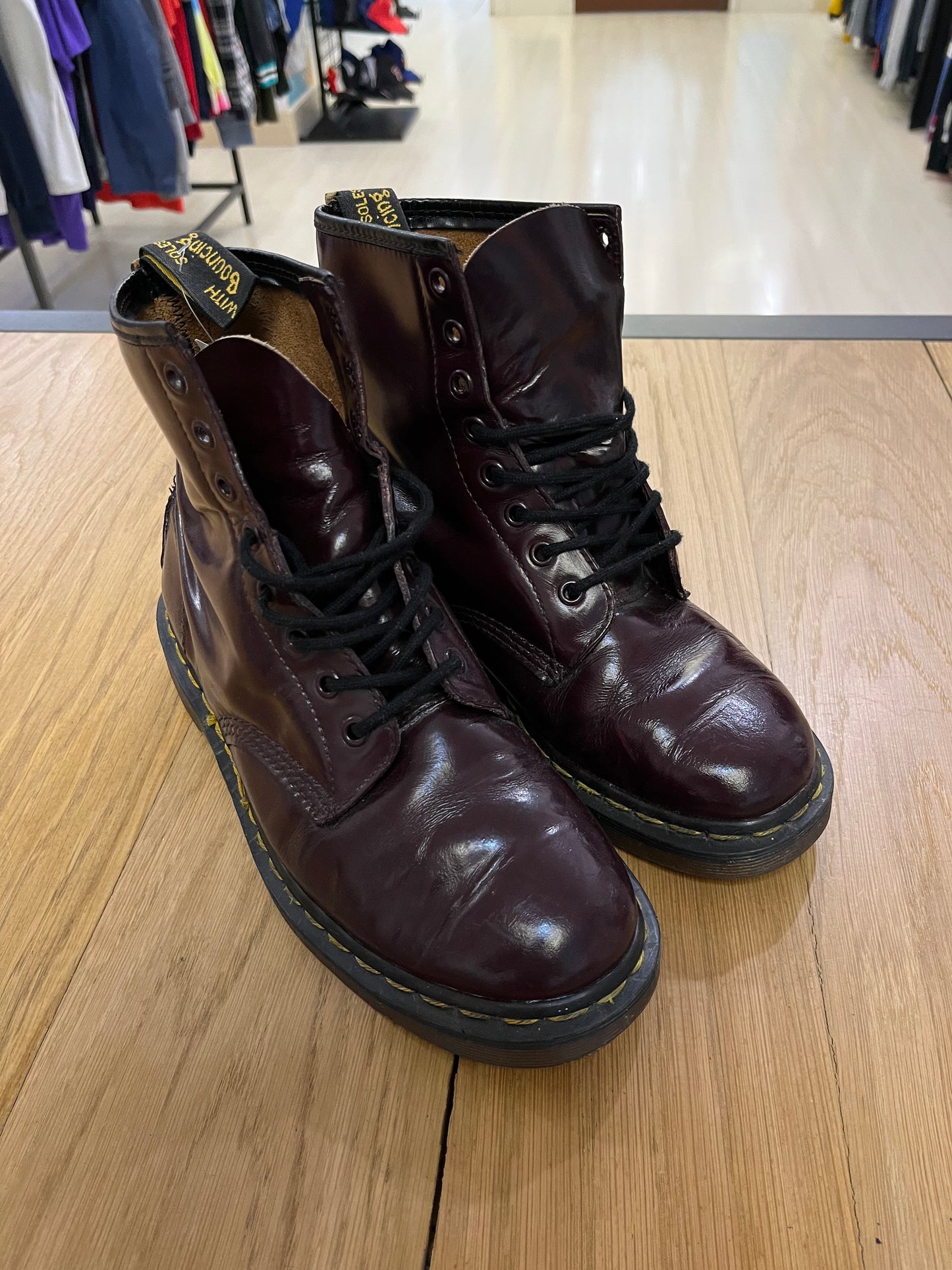 Stivaletti DR martens bordeaux (G664)