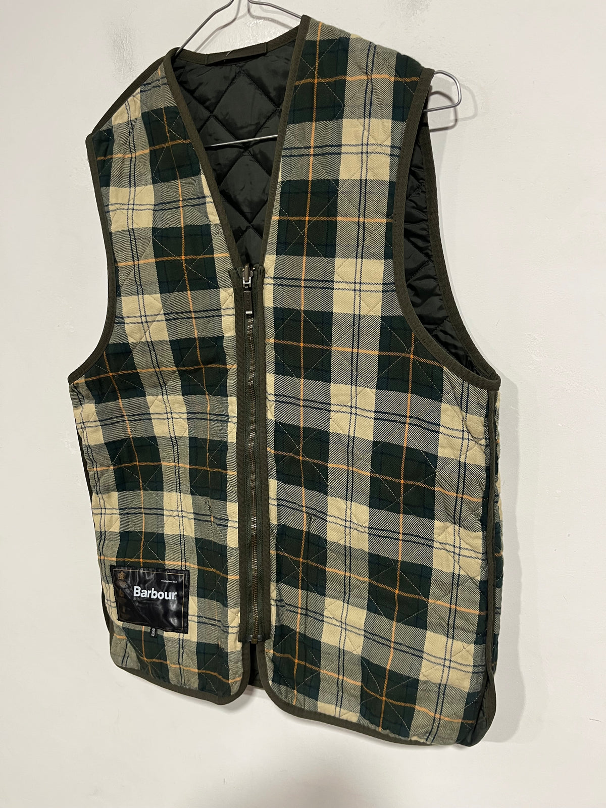 Giubbotto Smanicato Gilet Barbour double face (H297)