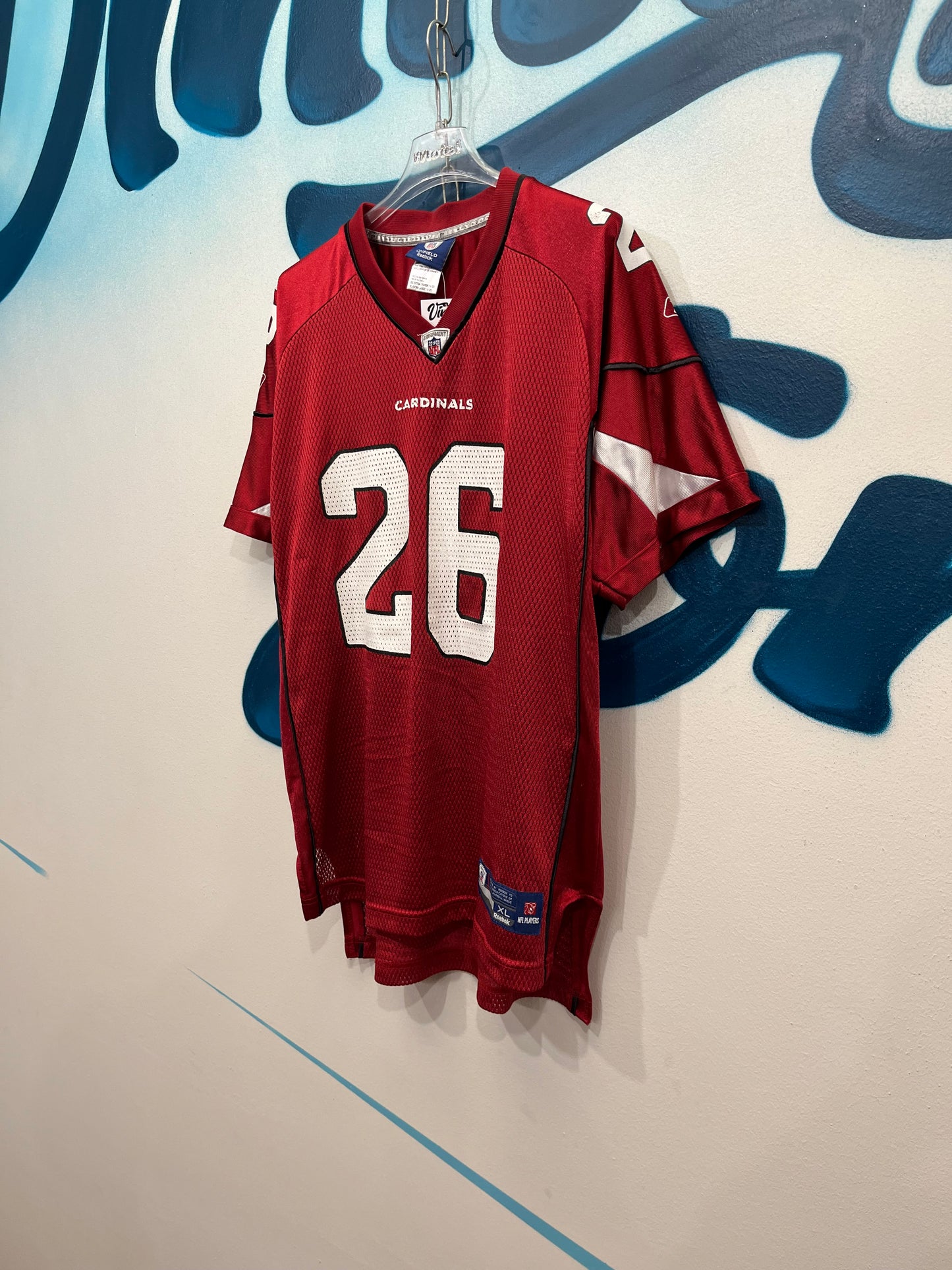 Maglia football NFL Arizona Cardinals di Wells (F123)