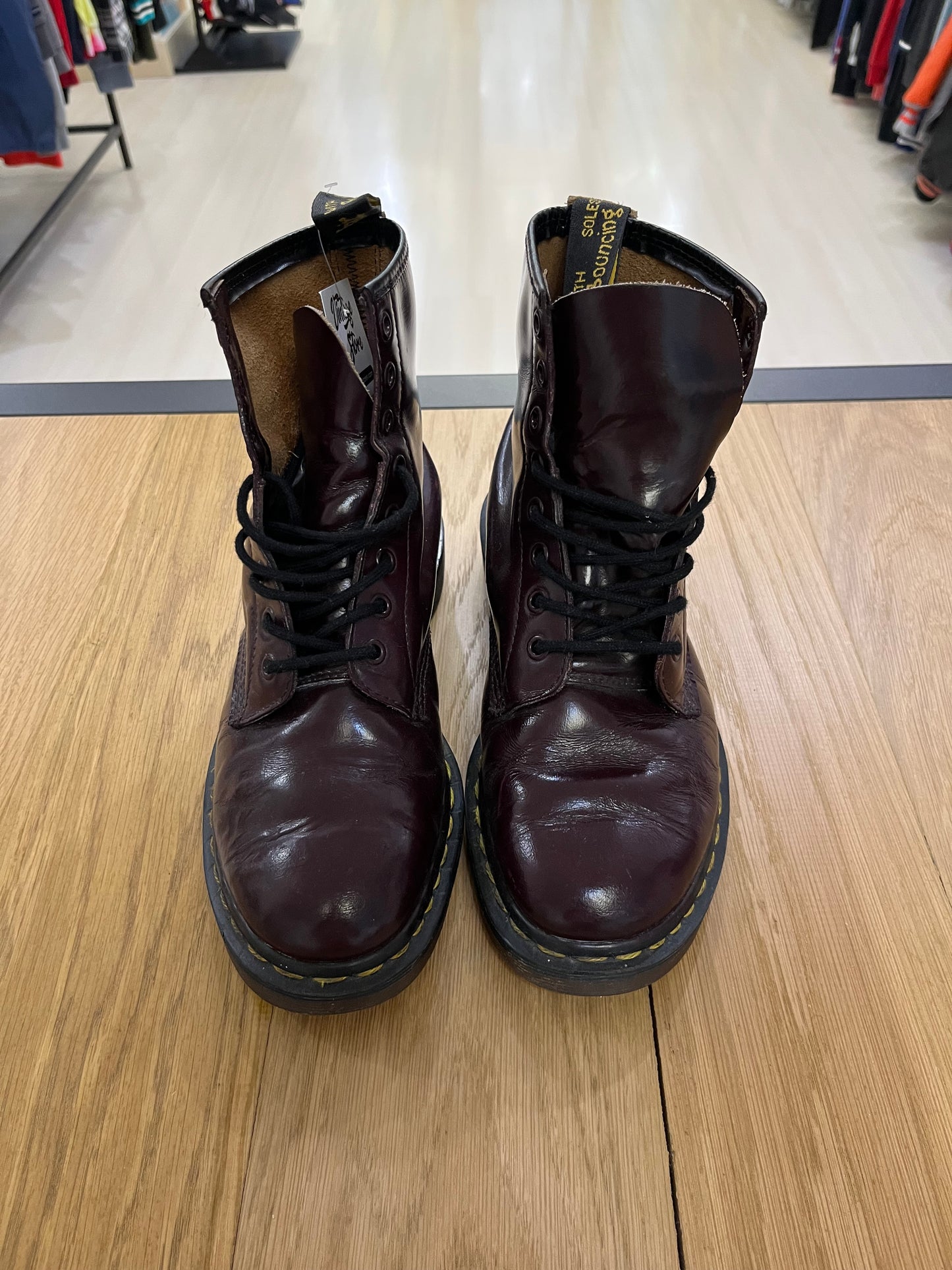 Stivaletti DR martens bordeaux (G664)