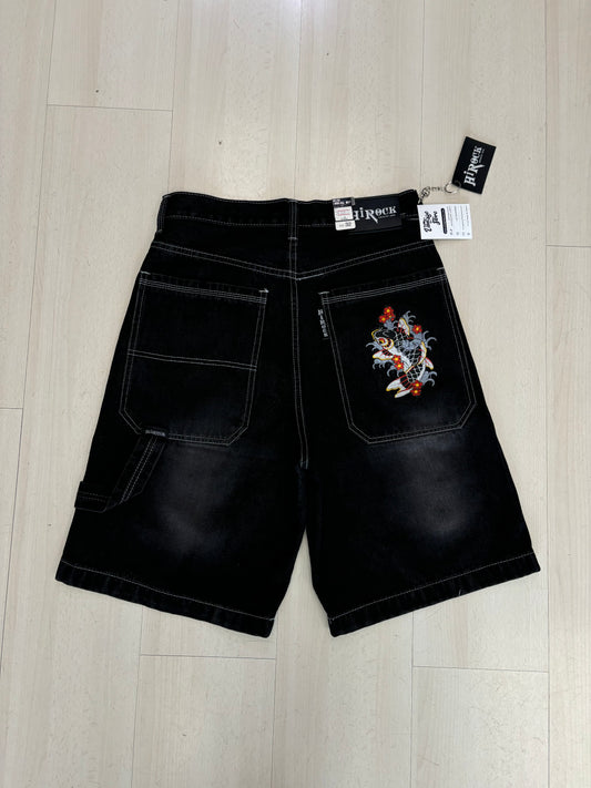 Jorts baggy Hirock con ricamo Carpa 2 nuovo con cartellino 🔥