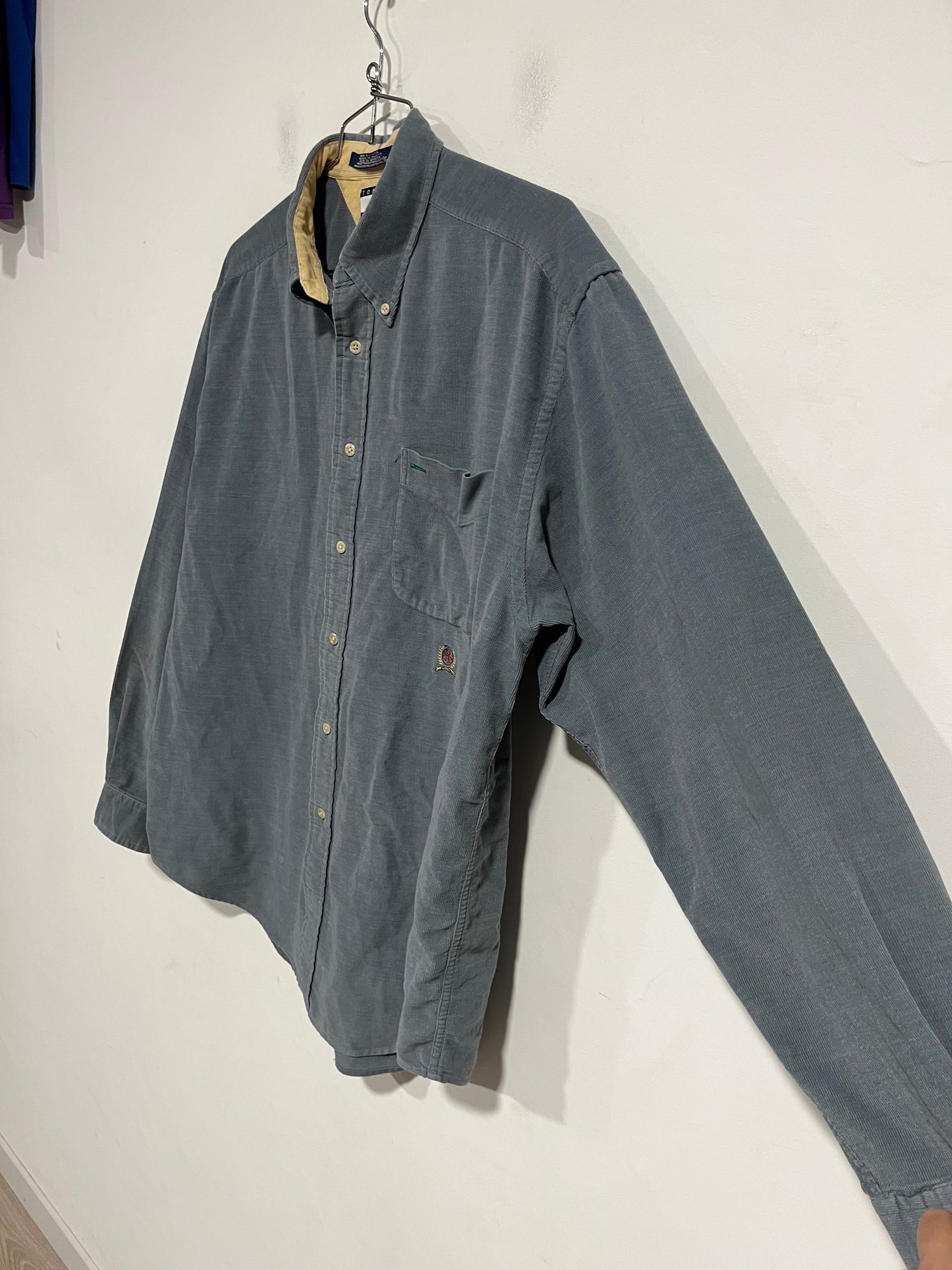 Camicia Tommy Hilfiger velluto (G654)