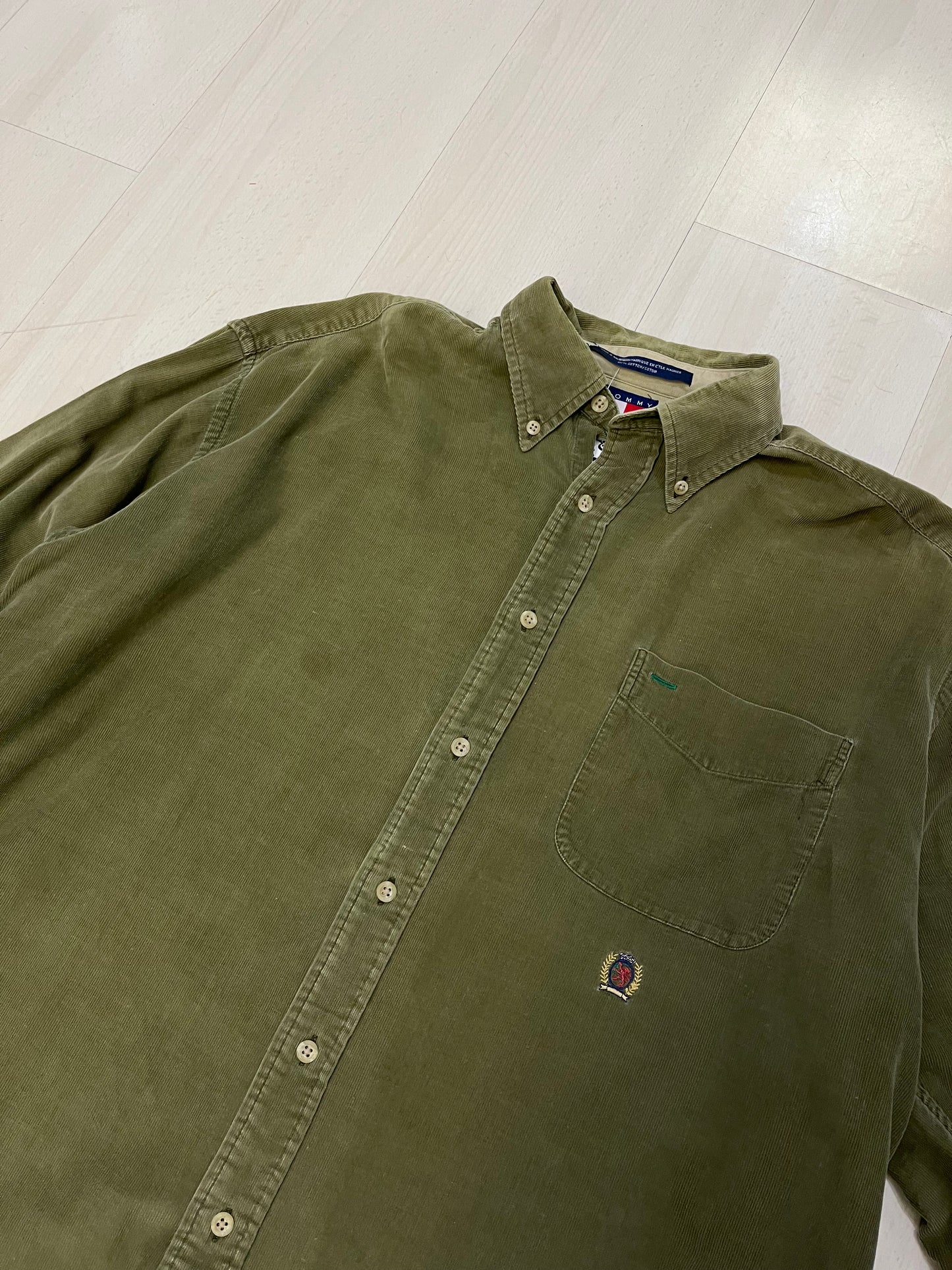 Camicia Tommy Hilfiger in velluto (G933)