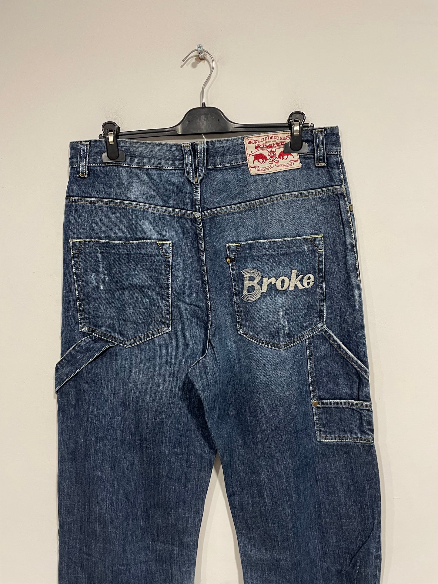 Jeans baggy carpenter Broke clothing vintage (D514)