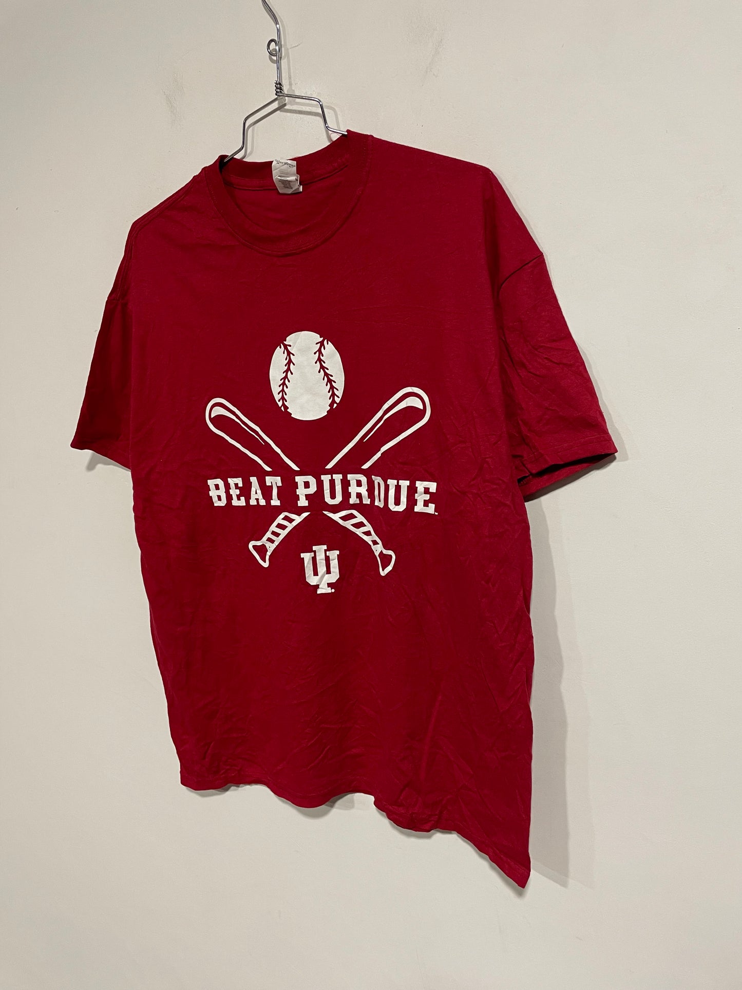 T shirt Indiana University Beat Purdue baseball (C698)