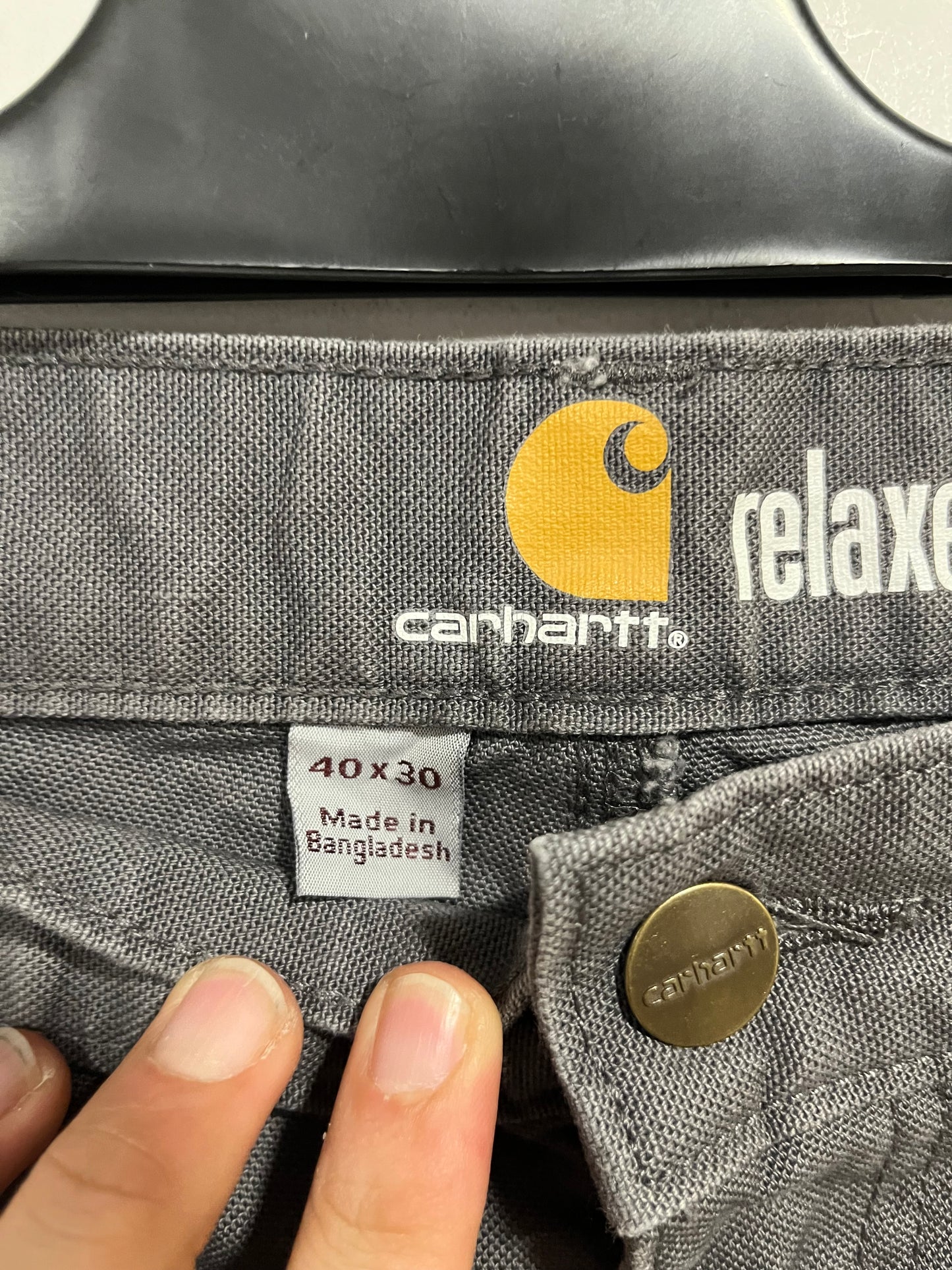 Jeans Carhartt workwear grigio (H137)
