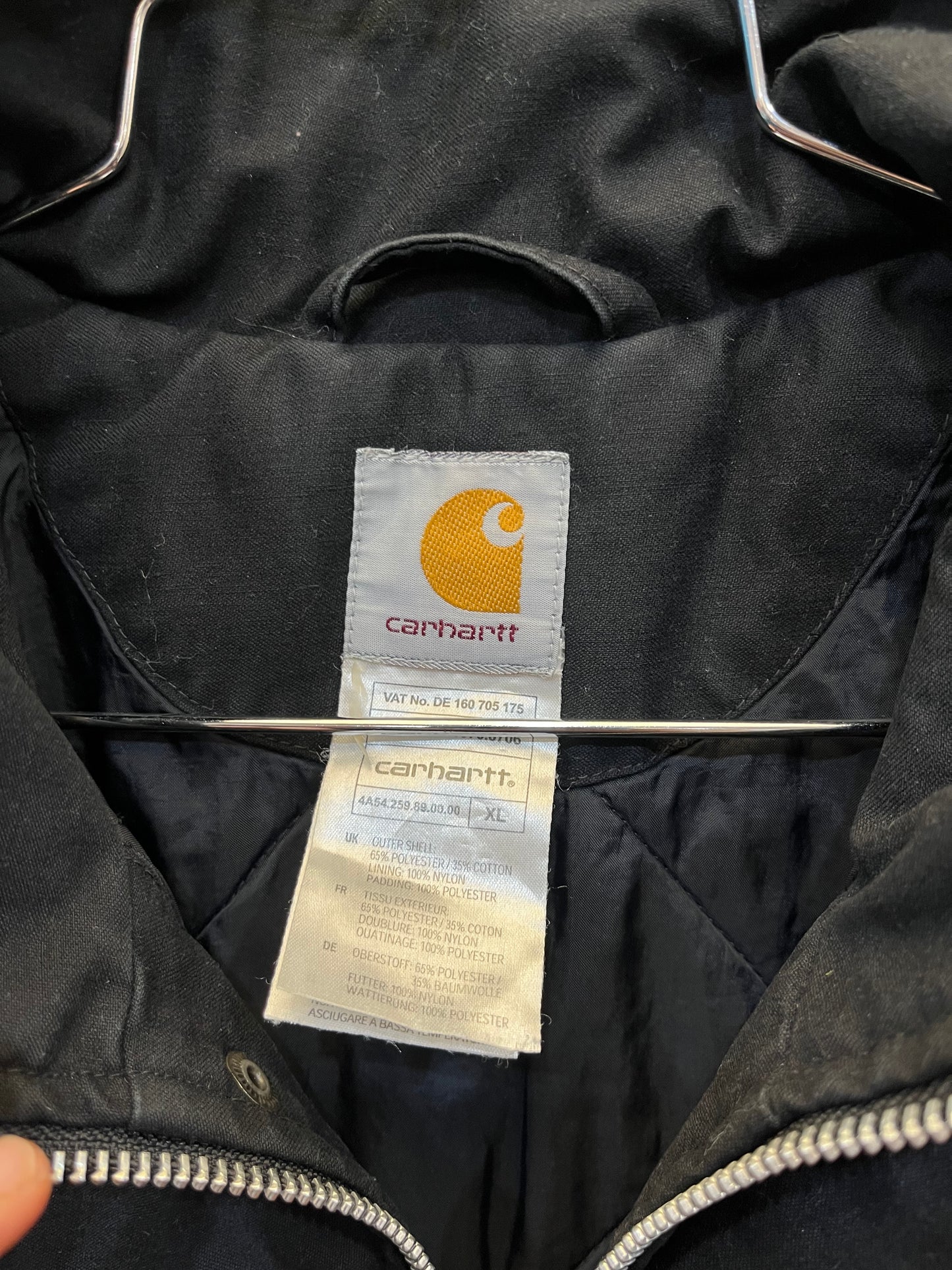 Giubbotto Carhartt nero (F424)