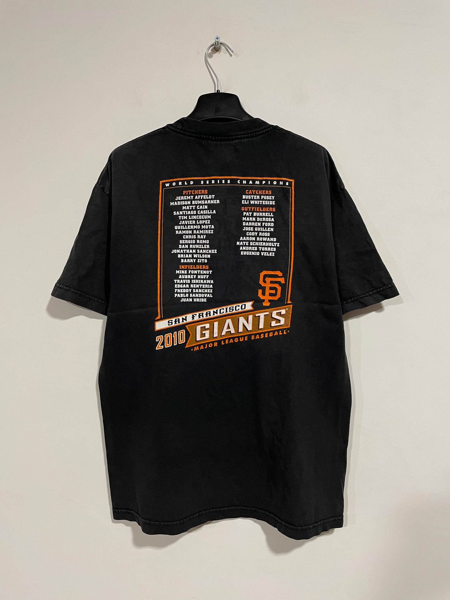 Rara t shirt Majestic celebrativa MLB Giants (MR298)