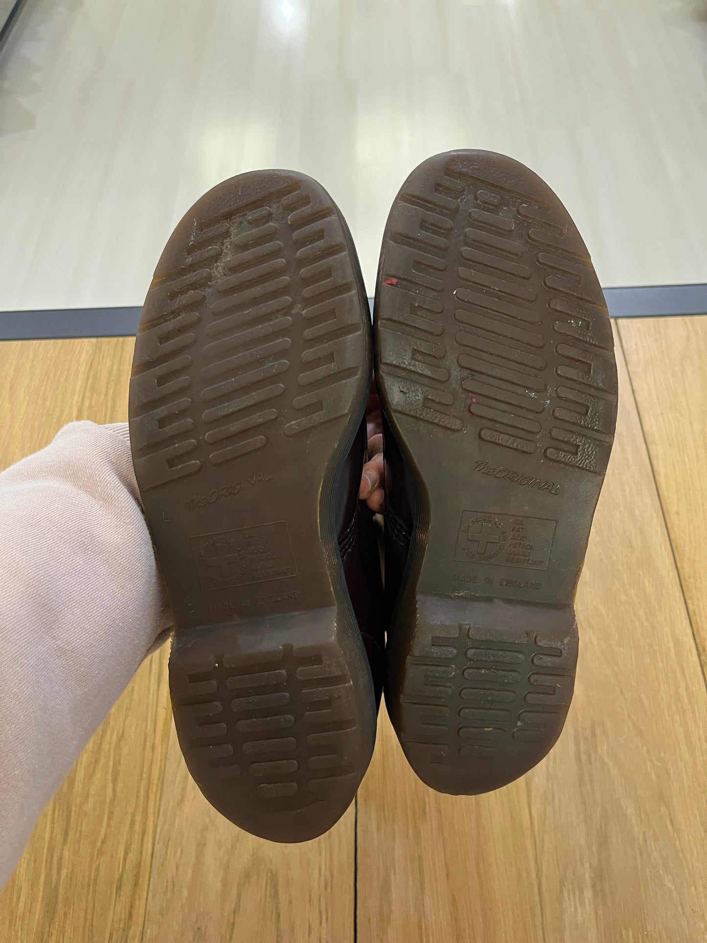 Stivaletti DR martens bordeaux (G664)