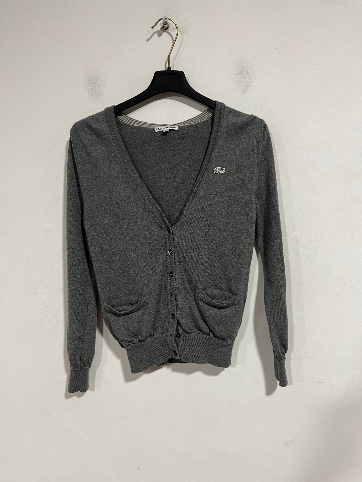 Cardigan Lacoste cotone da donna (H090)