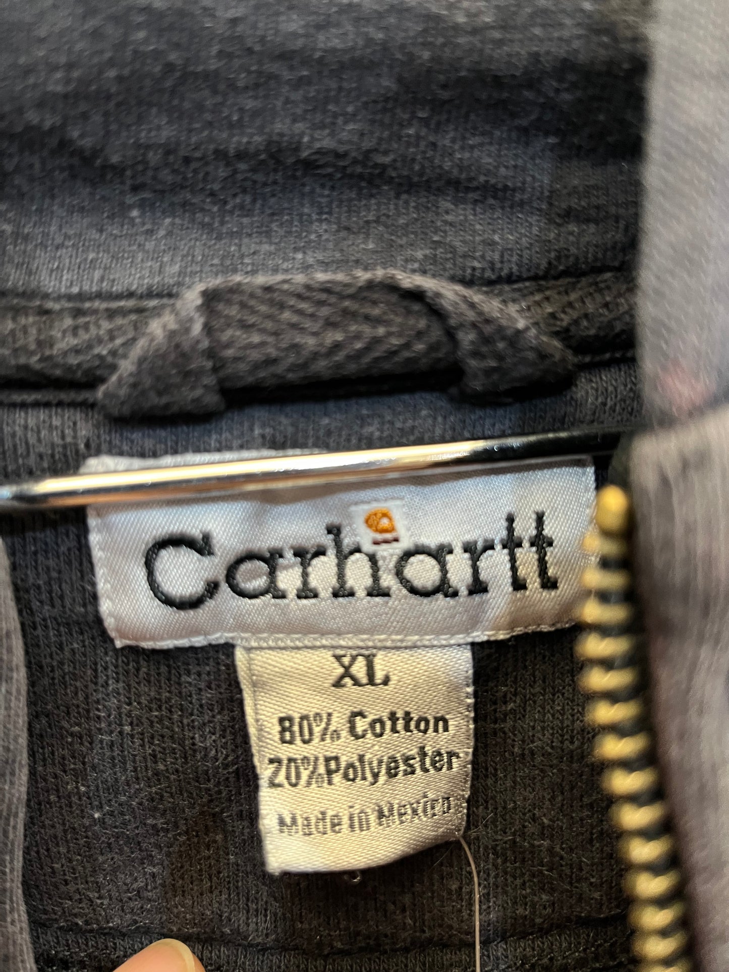 Felpa Carhartt con zip (F651)