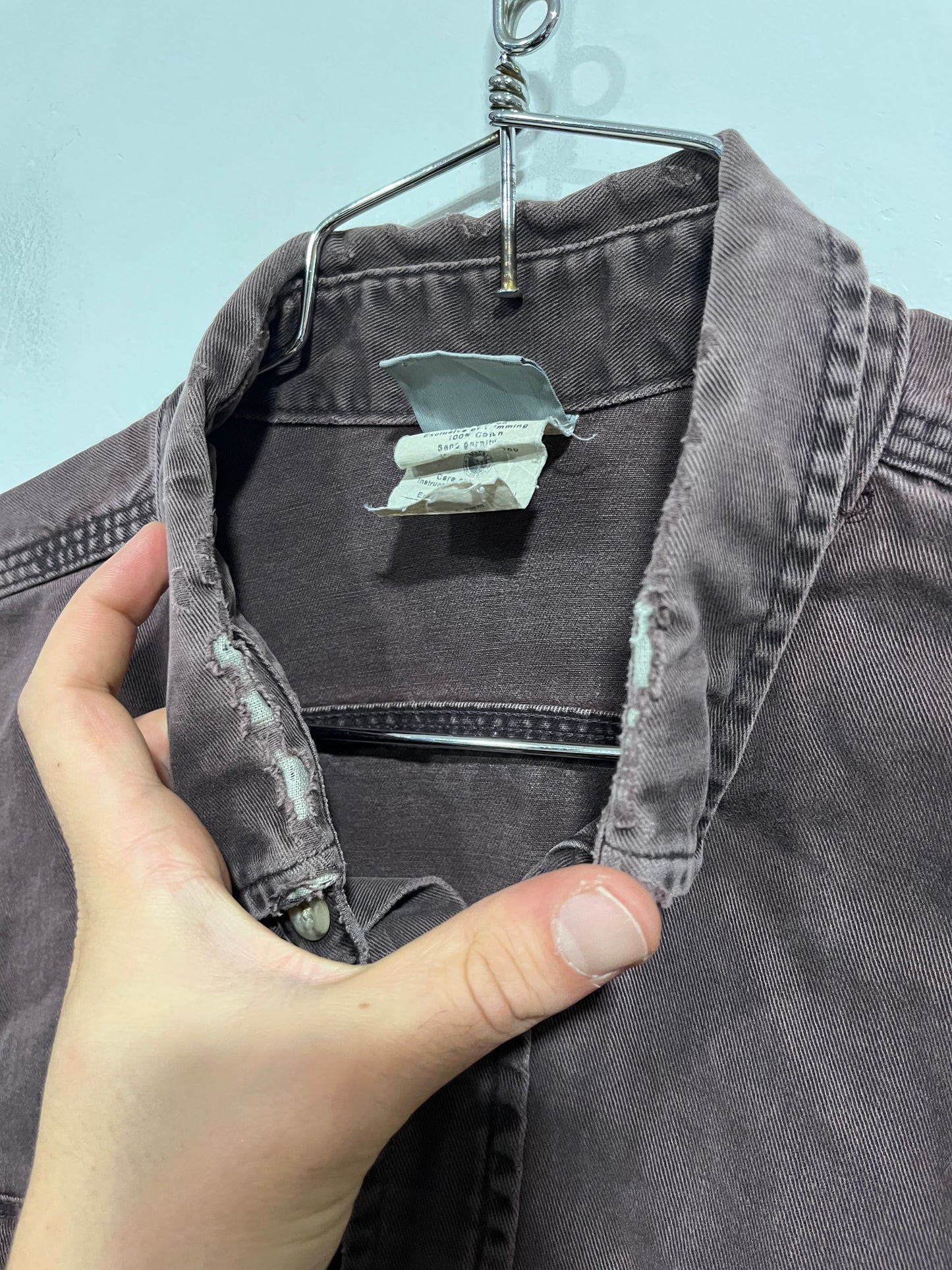 Camicia Carhartt workwear in denim (G661)