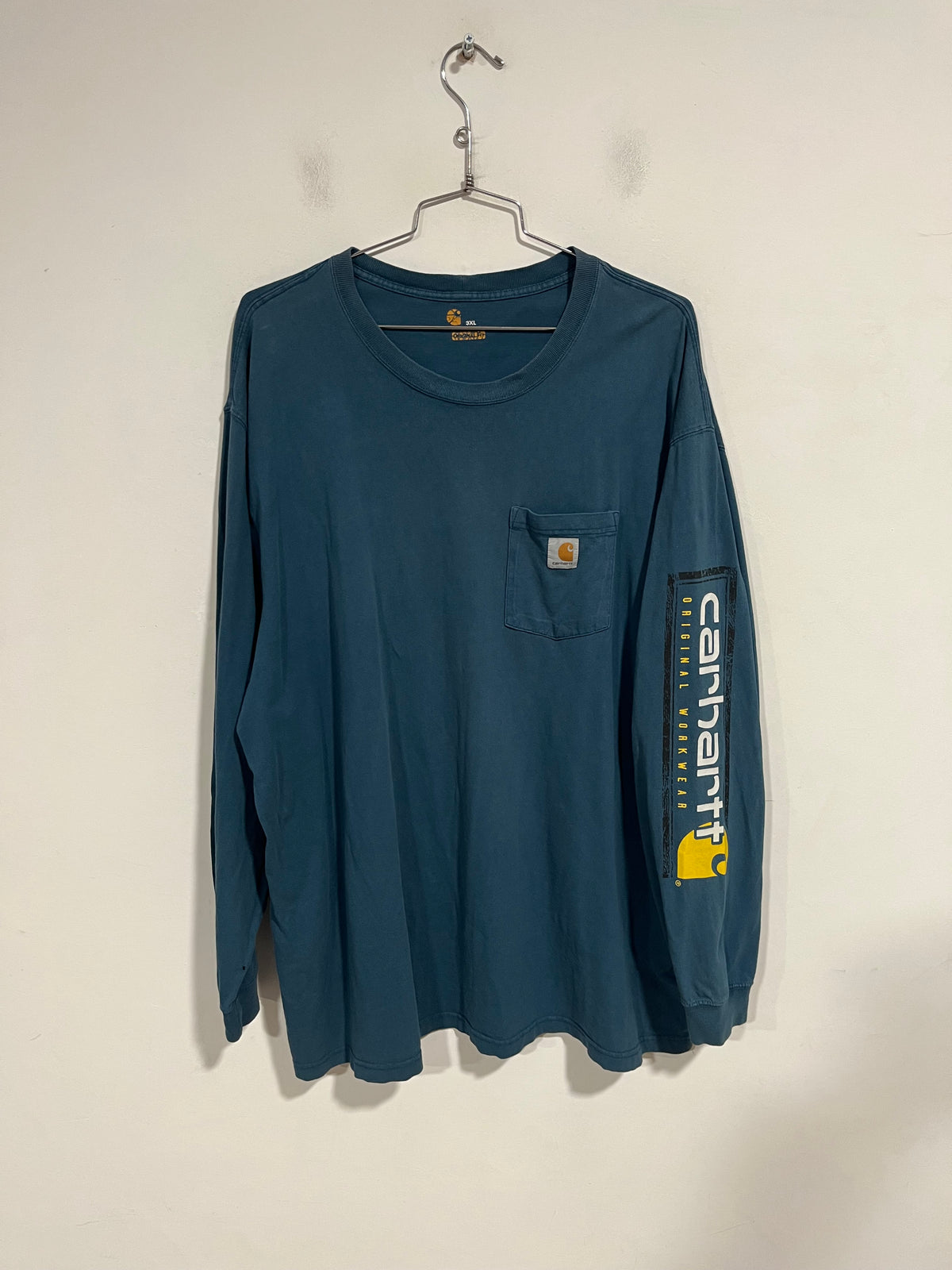 T shirt long sleeve Carhartt original fit (H259)