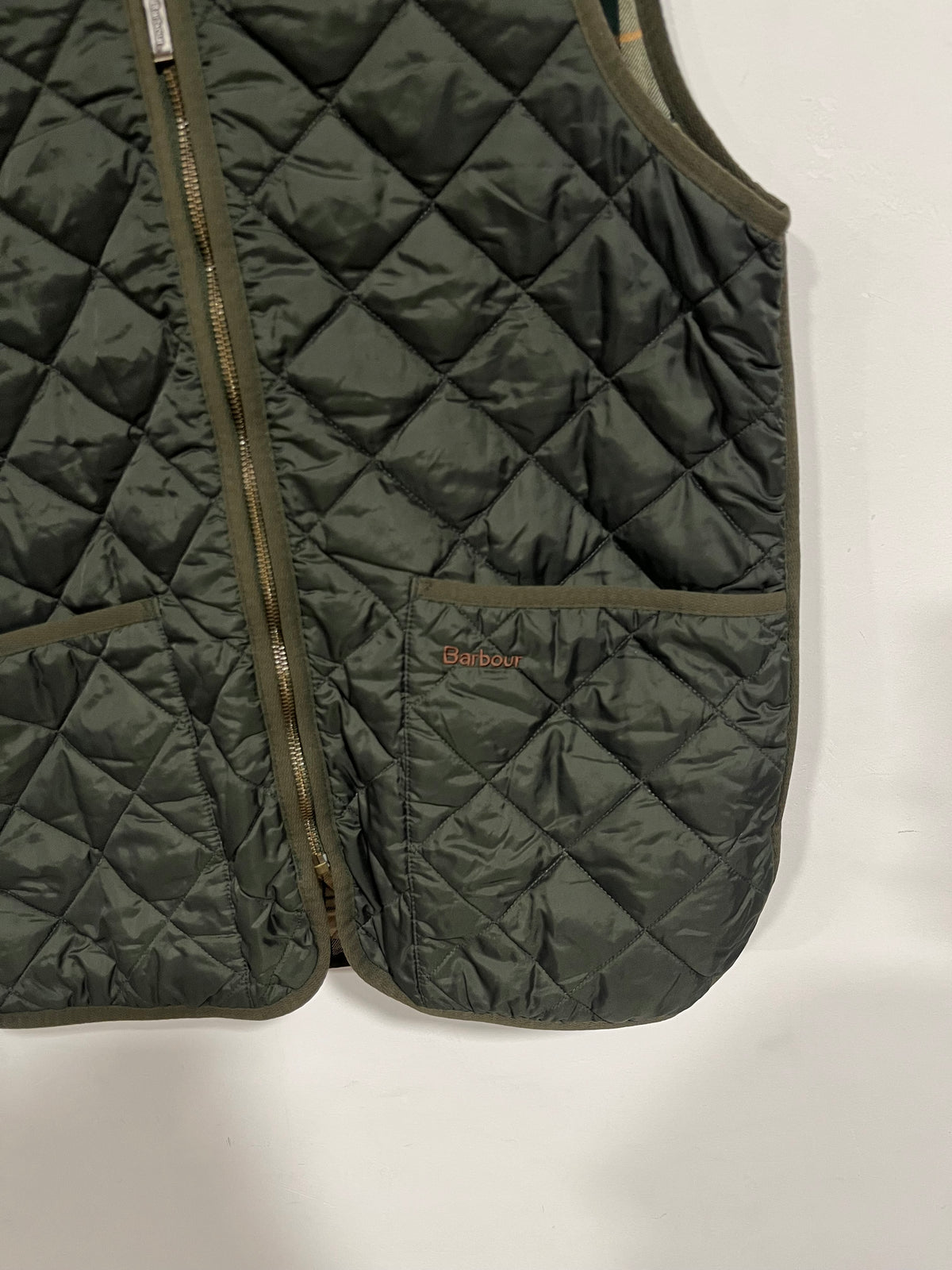 Giubbotto Smanicato Gilet Barbour double face (H297)