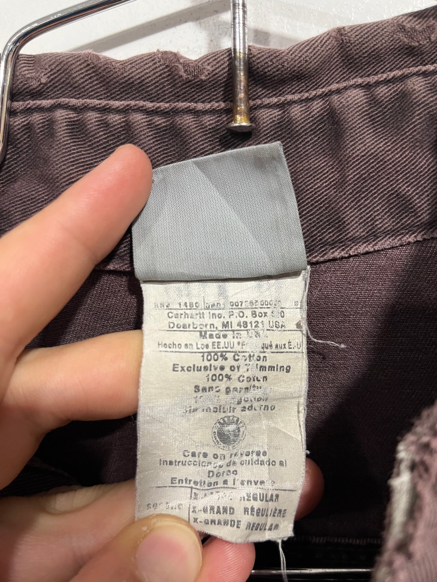 Camicia Carhartt workwear in denim (G661)