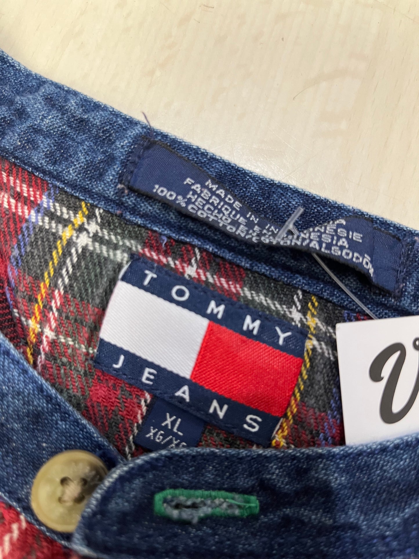 Camicia flanella Tommy Hilfiger (G939)