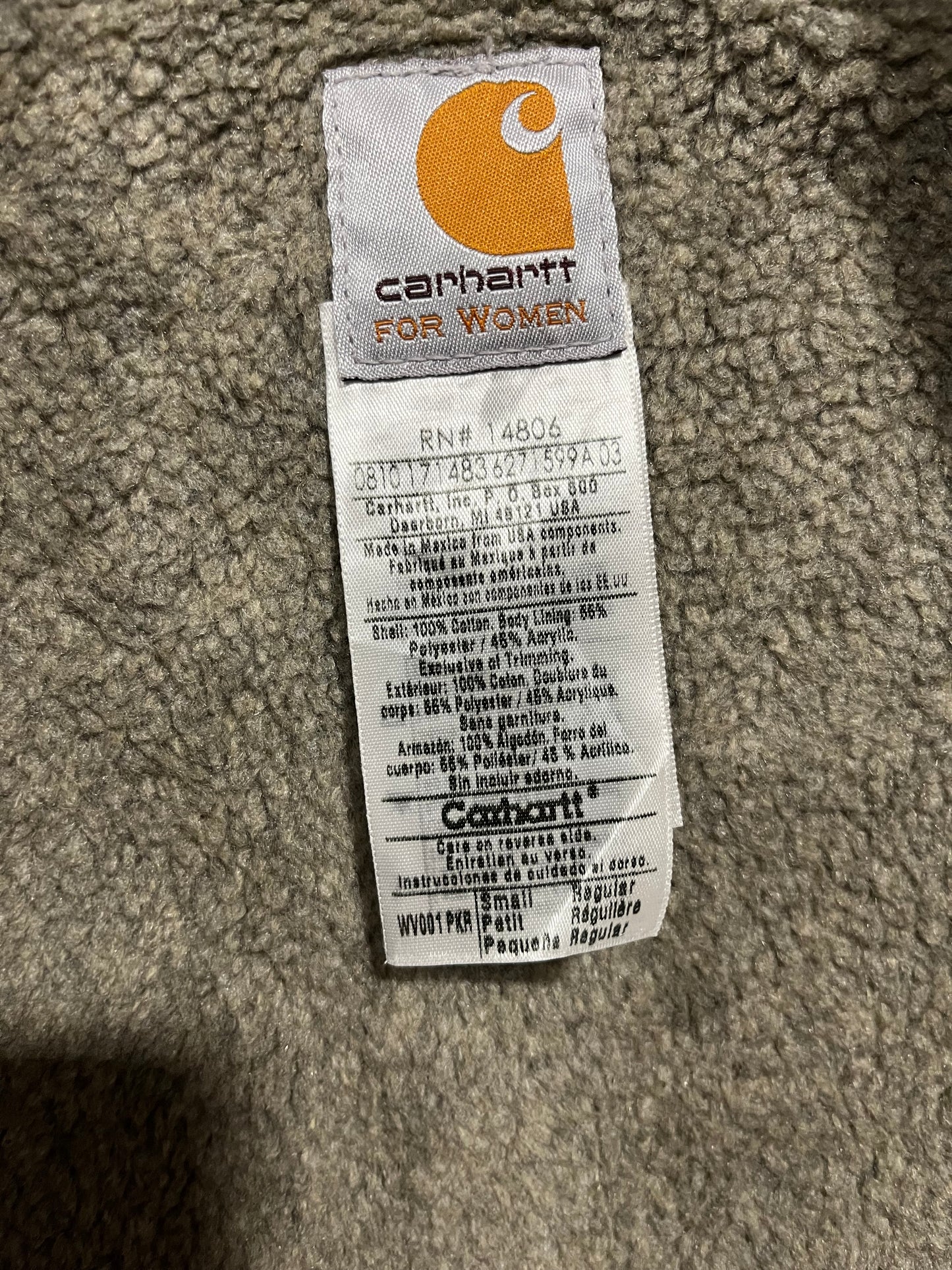 Rarissimo Carhartt vest Jacket rosa (G954)