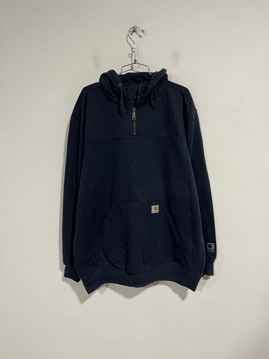 Felpa Carhartt quarter zip blu (G029)